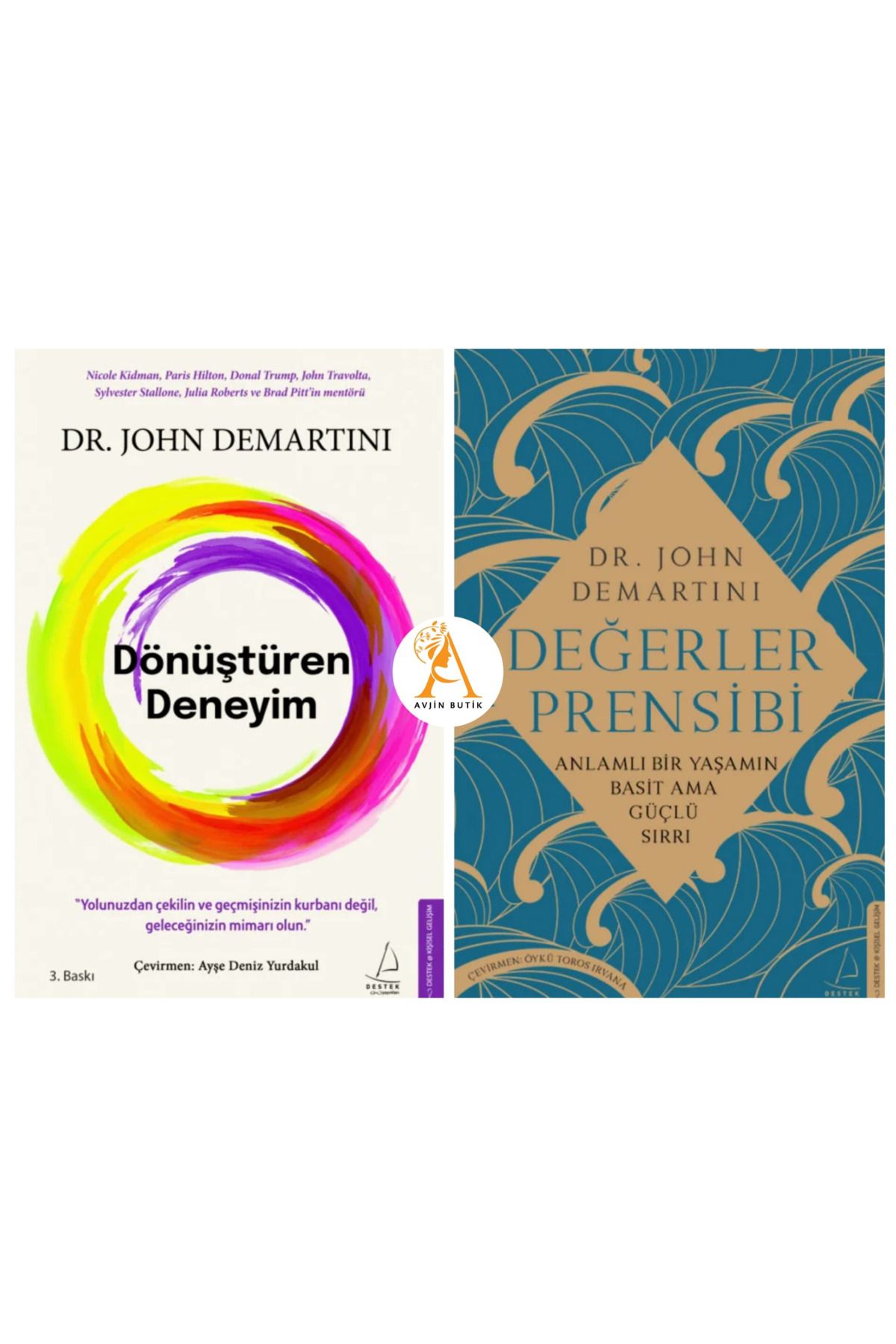 Destek Yayınları Dönüştüren Deneyim/Değerler Prensibi/John De Martini/2 Kitap Set