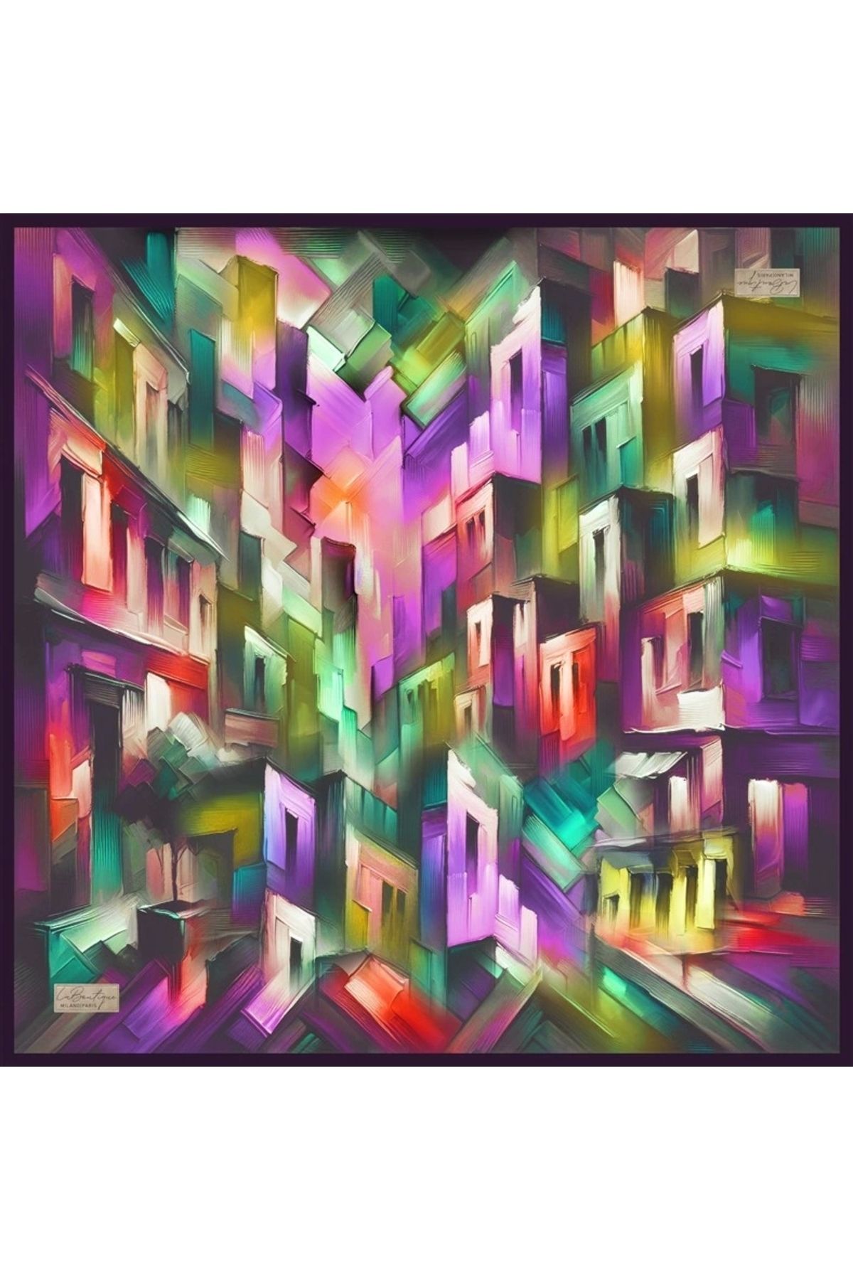 LA BOUTIQUE 2356-04 SURA İPEK 90X90