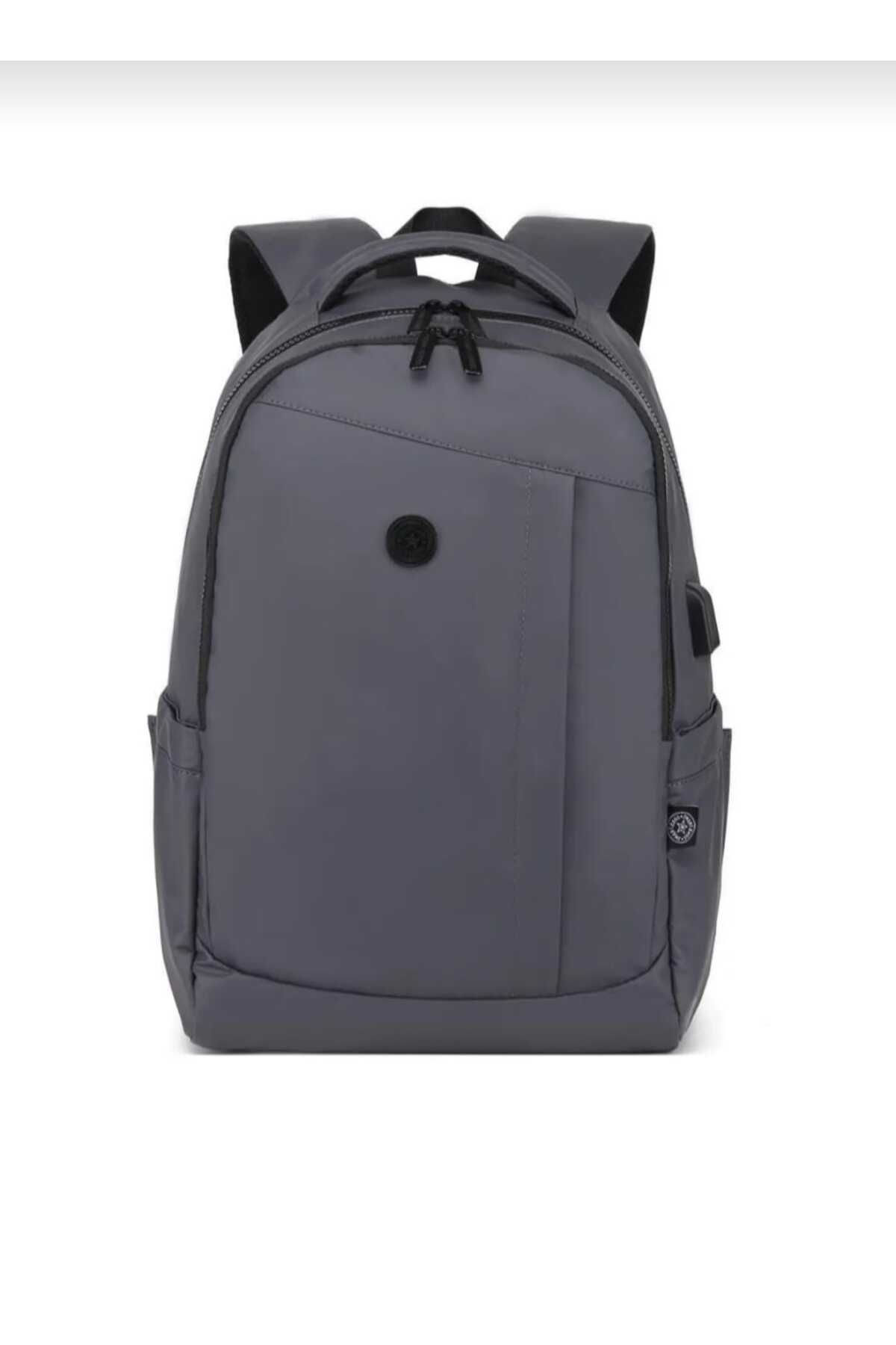 SMART BAGS Unisex Usb Girişli Su Geçirmez Büyük Boy Sırt Çantası