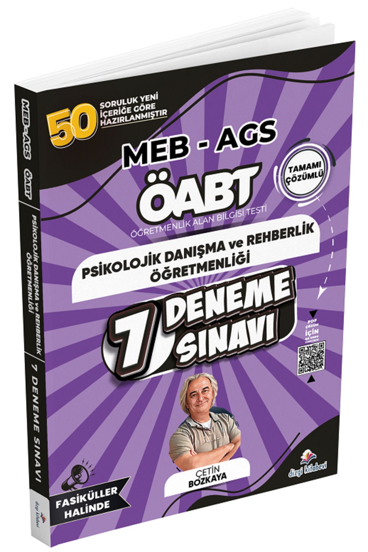 Dizgi Kitap ÖABT MEB-AGS Psikolojik Danışma ve Rehberlik Öğretmenliği 7 Deneme Fasikül Çözümlü - Çet