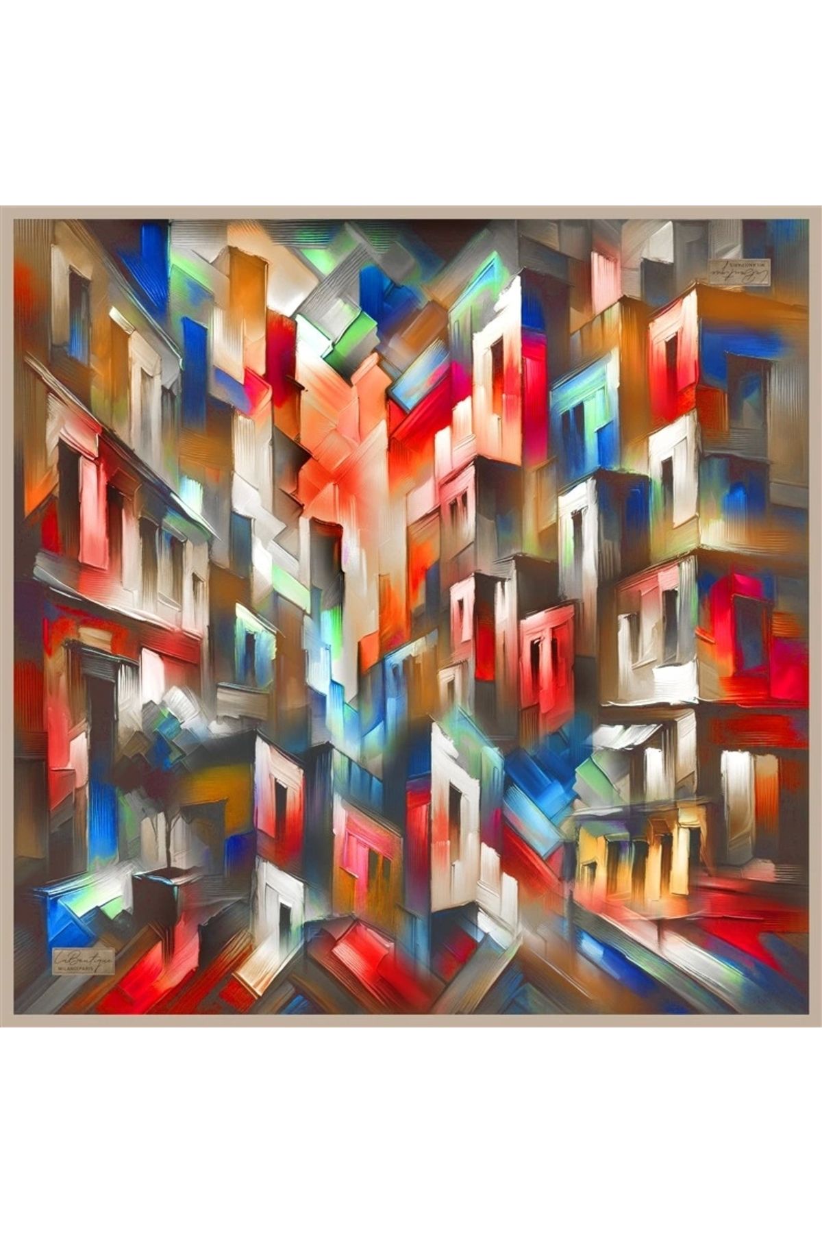LA BOUTIQUE 2356-03 SURA İPEK 90X90