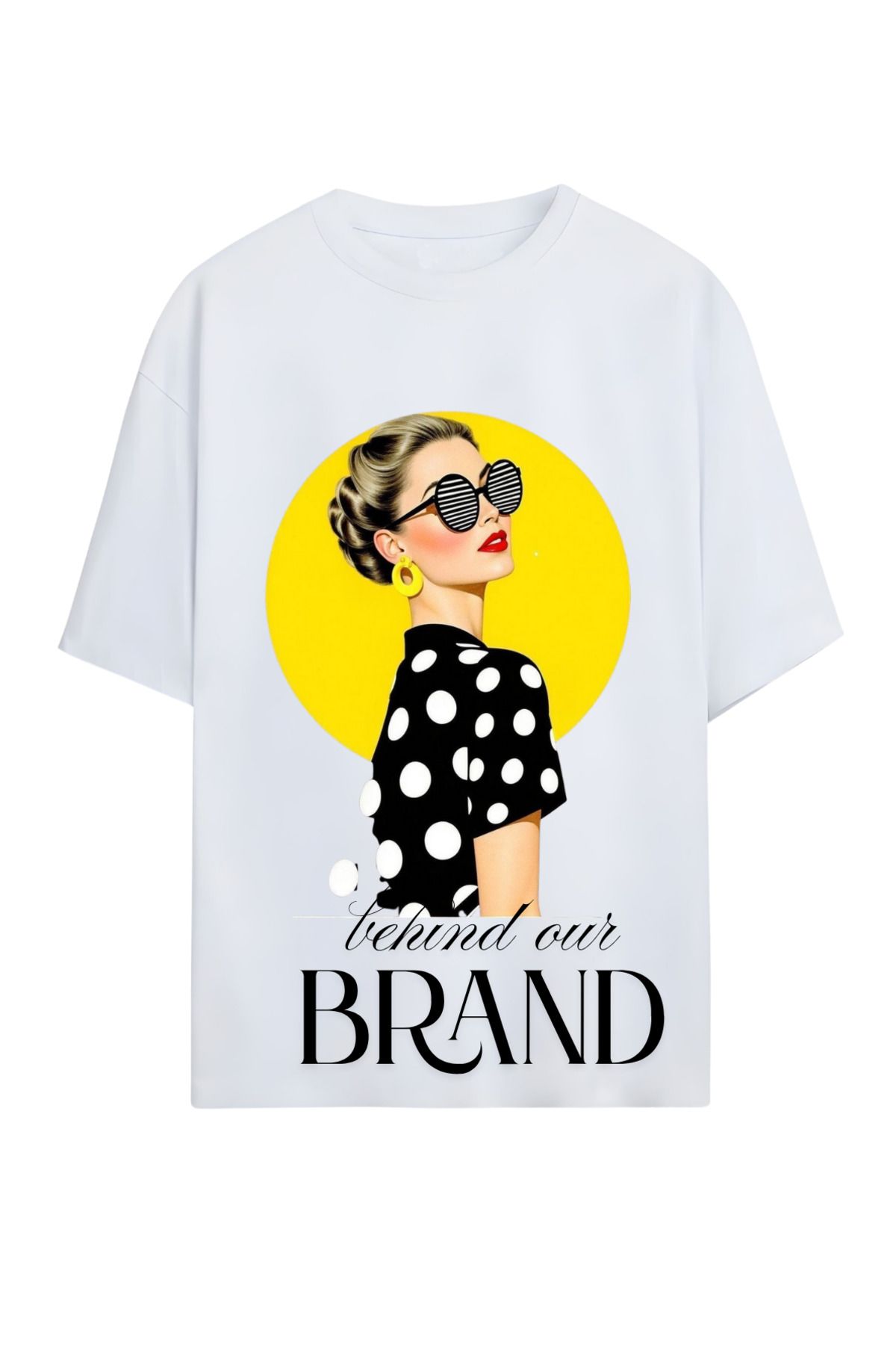 MAGORS GraffTee %100 Organik Pamuk Bisiklet Yaka Illustrasyon Baskılı Özel Tasarım T-shirt