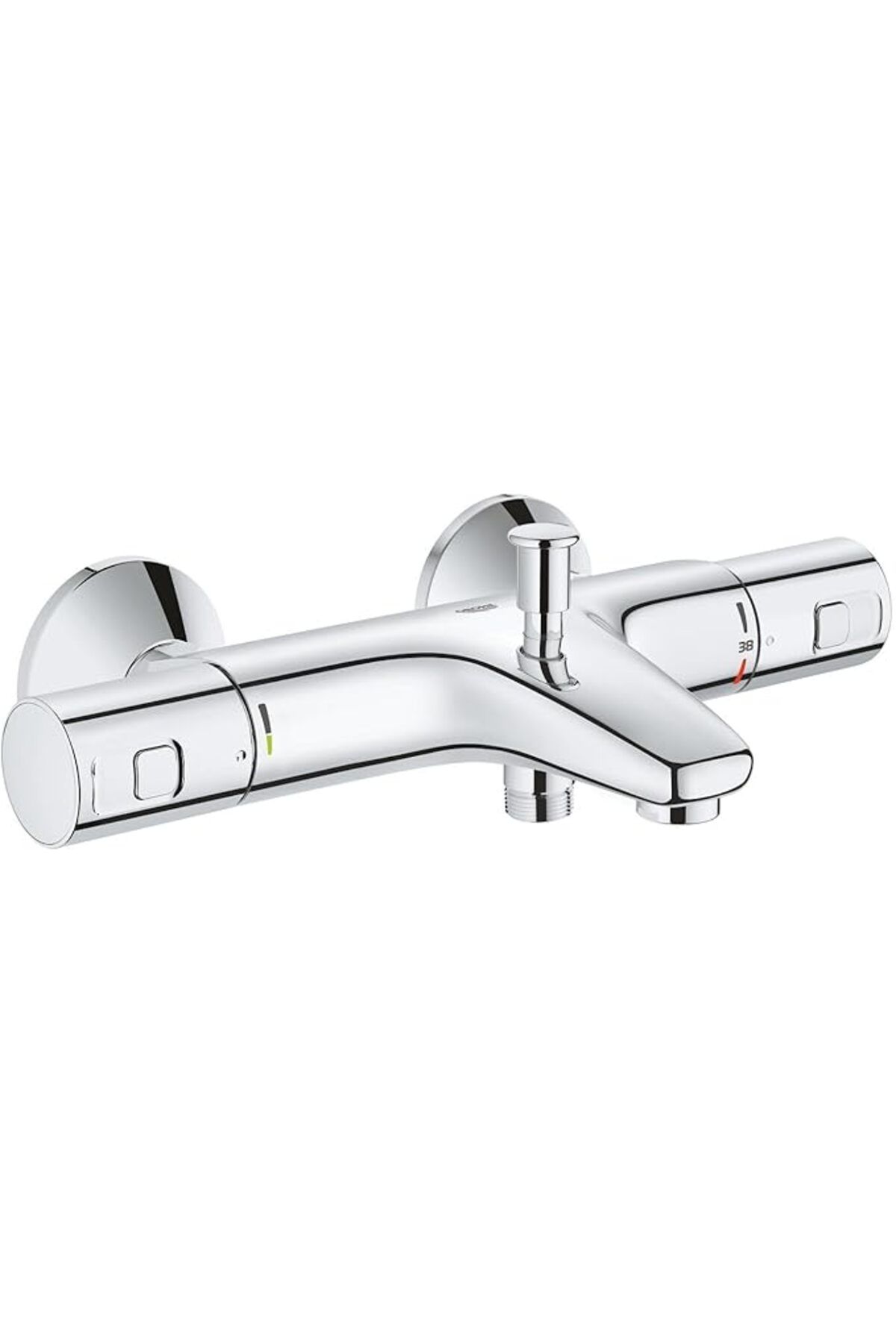 ShopZum Precision Start Termostatik Banyo Bataryası, Su Tasarruflu, Krom, 34598000