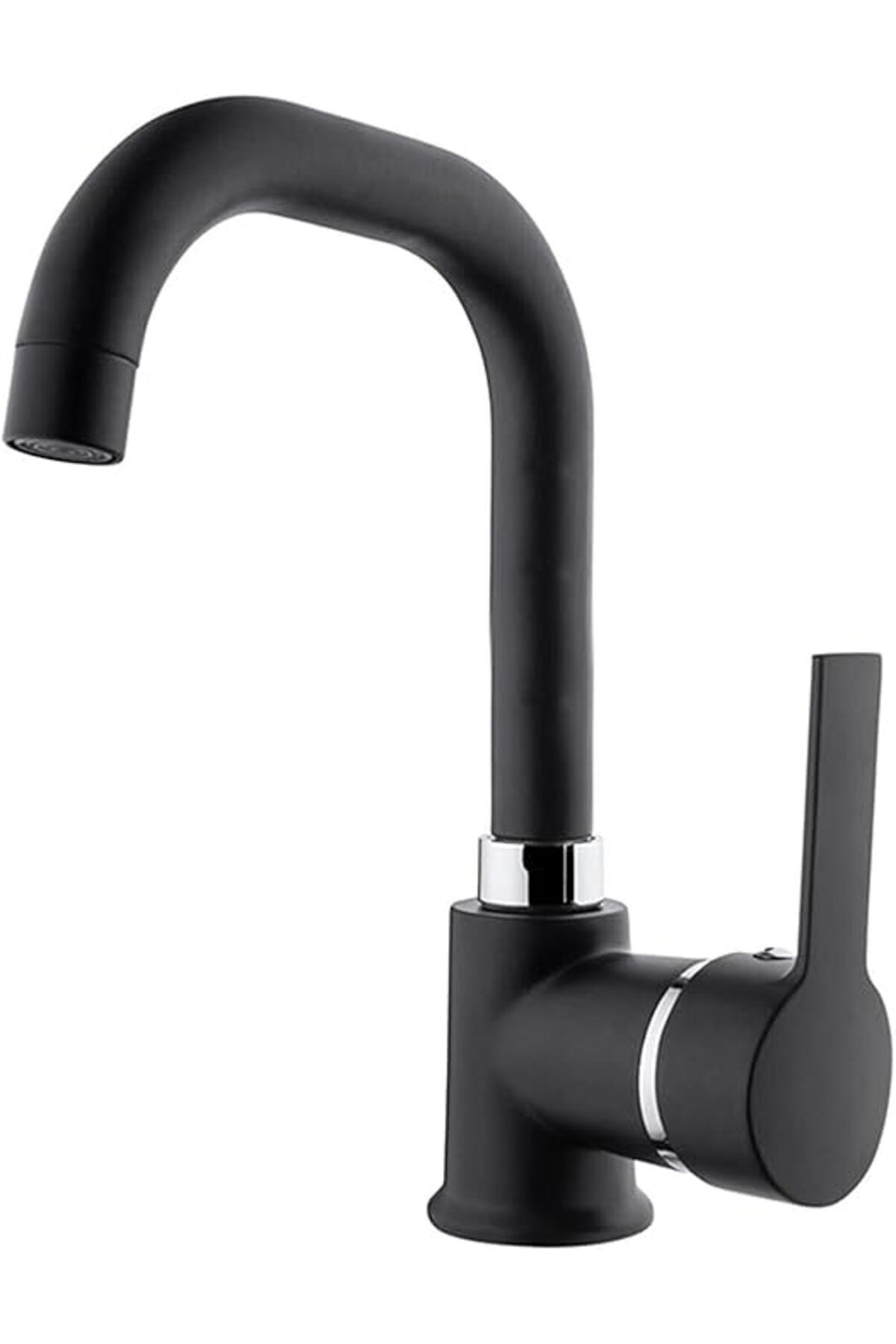 ShopZum Star Siyah Lavabo Bataryası