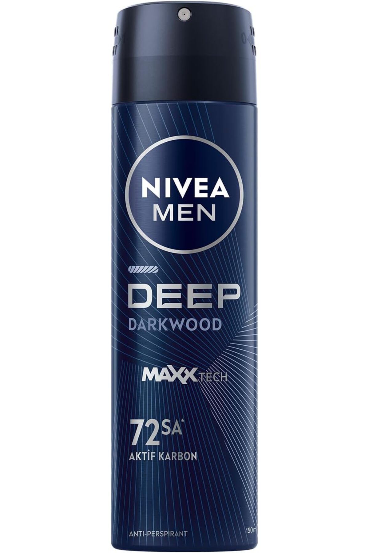 ShopZum Men Erkek Sprey Deodorant Deep Dimension Darkwood 150Ml, 72 Saat Anti-Perspirant Koruma
