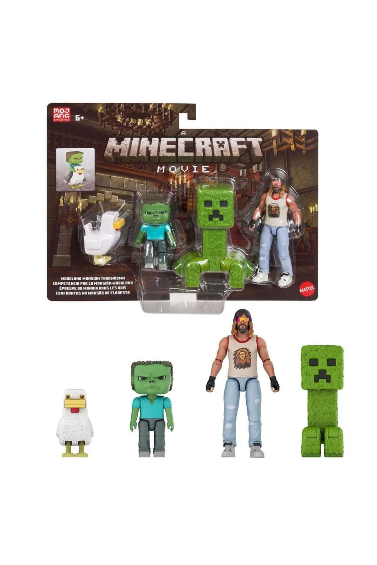 NW NessiWorld Nessiworld JGG68 Minecraft Film Figürleri - Çoklu Paket