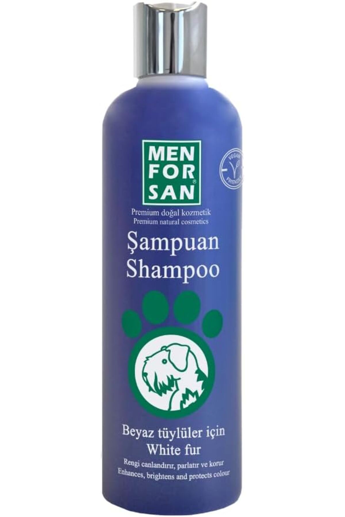ShopZum Beyaz Tüylülere Köpek Şampuanı 300 Ml