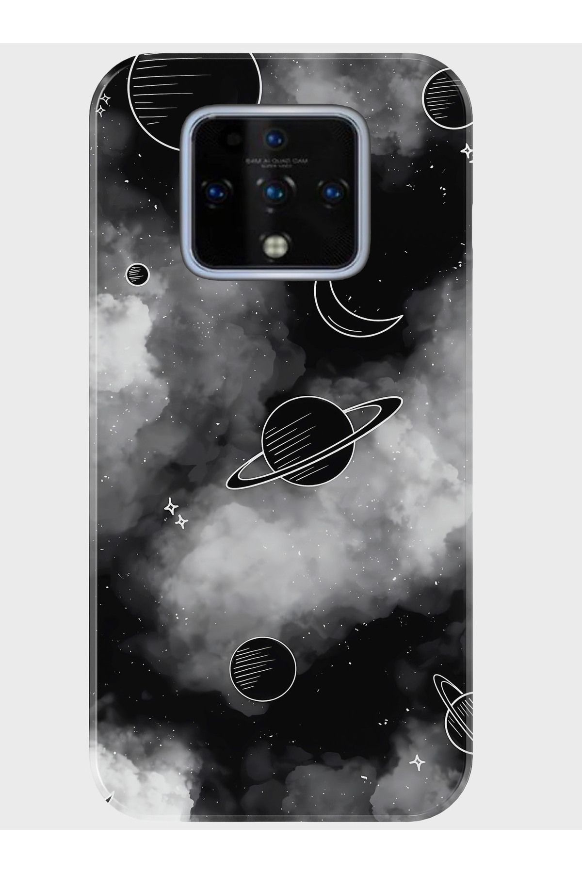 TECNO Camon 16 premier Kılıf Baskılı Silikon Kapak - 45