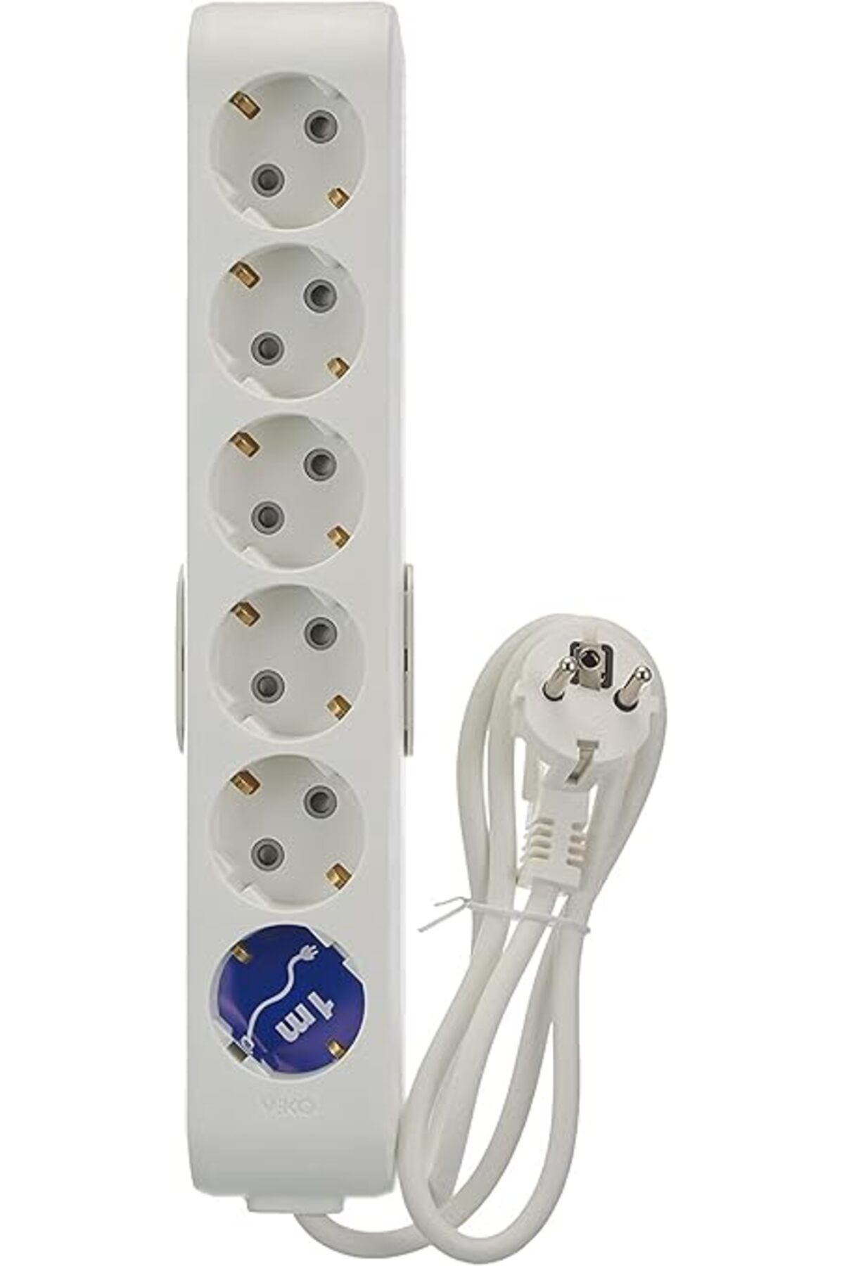 ShopZum Multi-let Altılı Priz Topraklı Kablolu Çocuk Korumalı 1 Mt