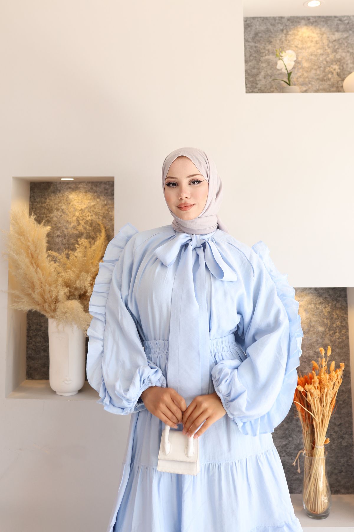 Butik Frill Shoulder Dress