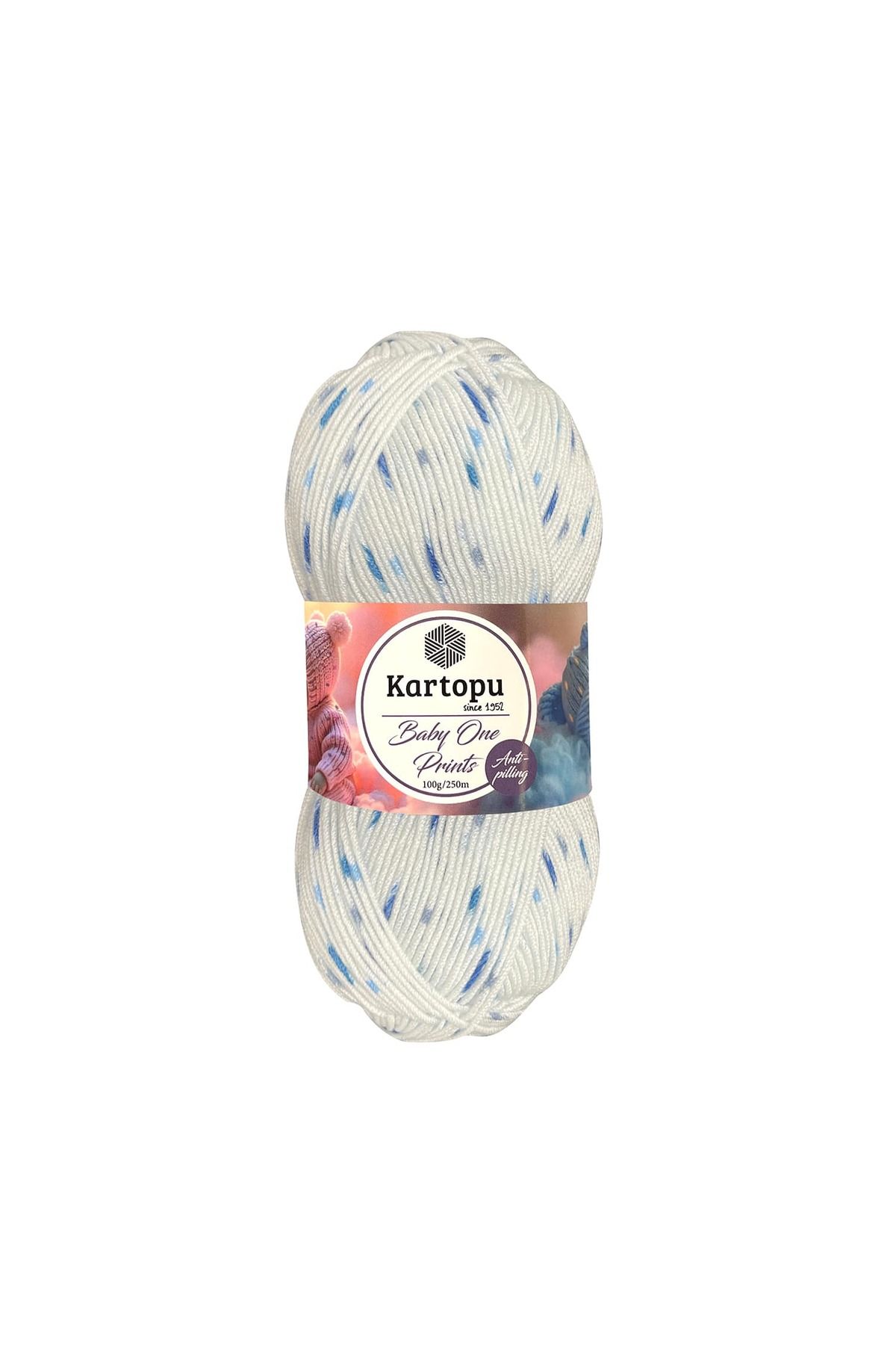 Kartopu 5 Adet Baby One Prints %100 Anti-pilling Bebek İpi B2521