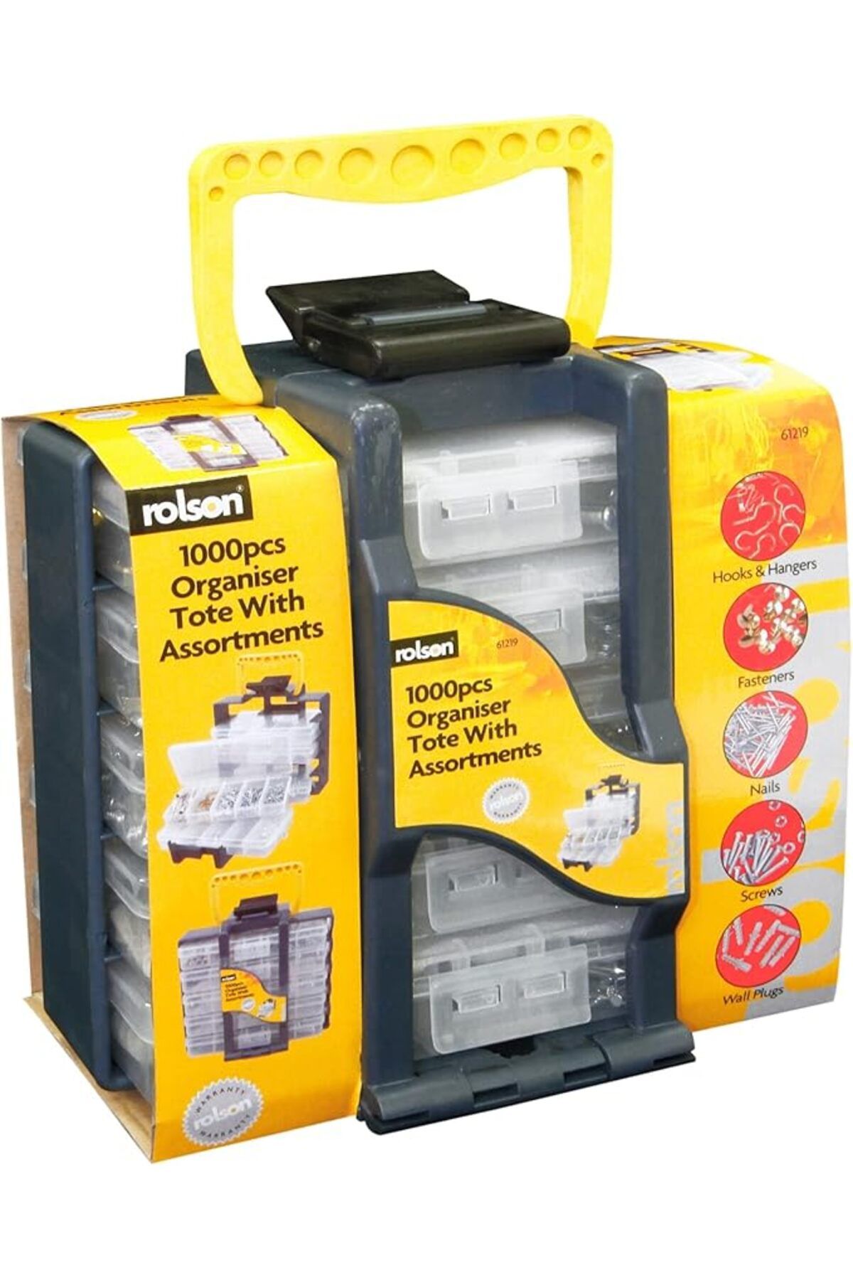 ShopZum 61219 1000 Pc Assortment Tote