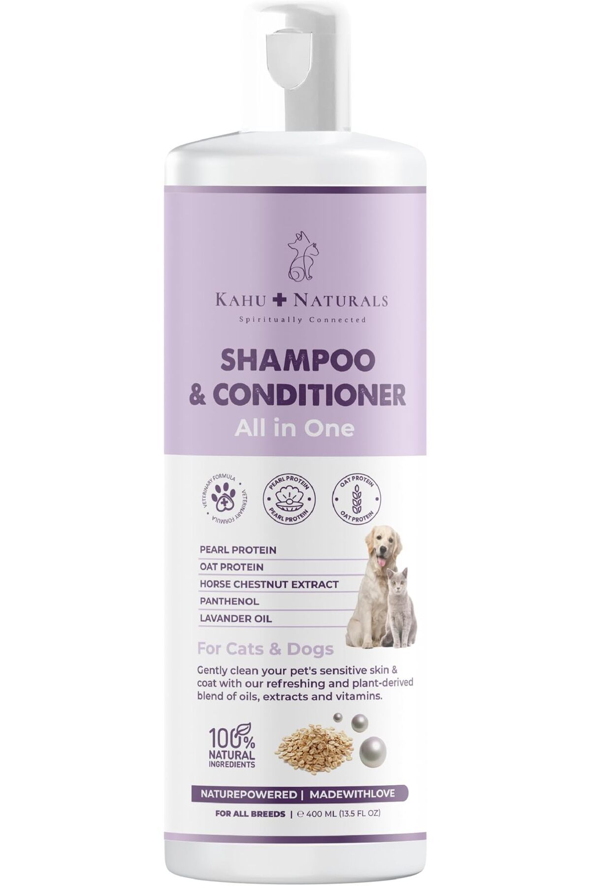 ShopZum All In One Şampuan Nemlendirici, Köpek Ve Kedi, İnci Ve Yulaf Proteini, At Kestanesi
