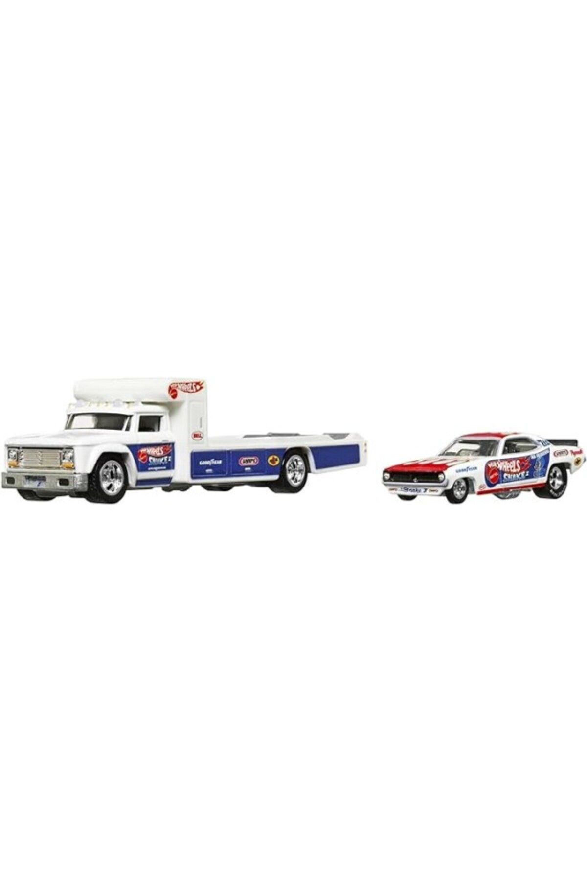 ShopZum Premium Hcr40 Team Transport '72 Plymouth Cuda Fc/Retro Rig (#46)