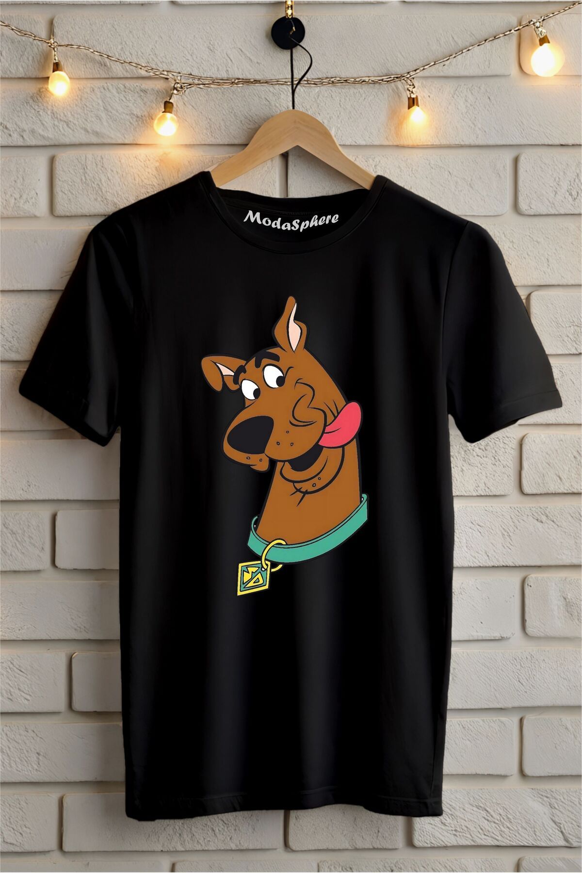 ModaSphere Scooby-Do Baskılı Unisex Oversize Tişört