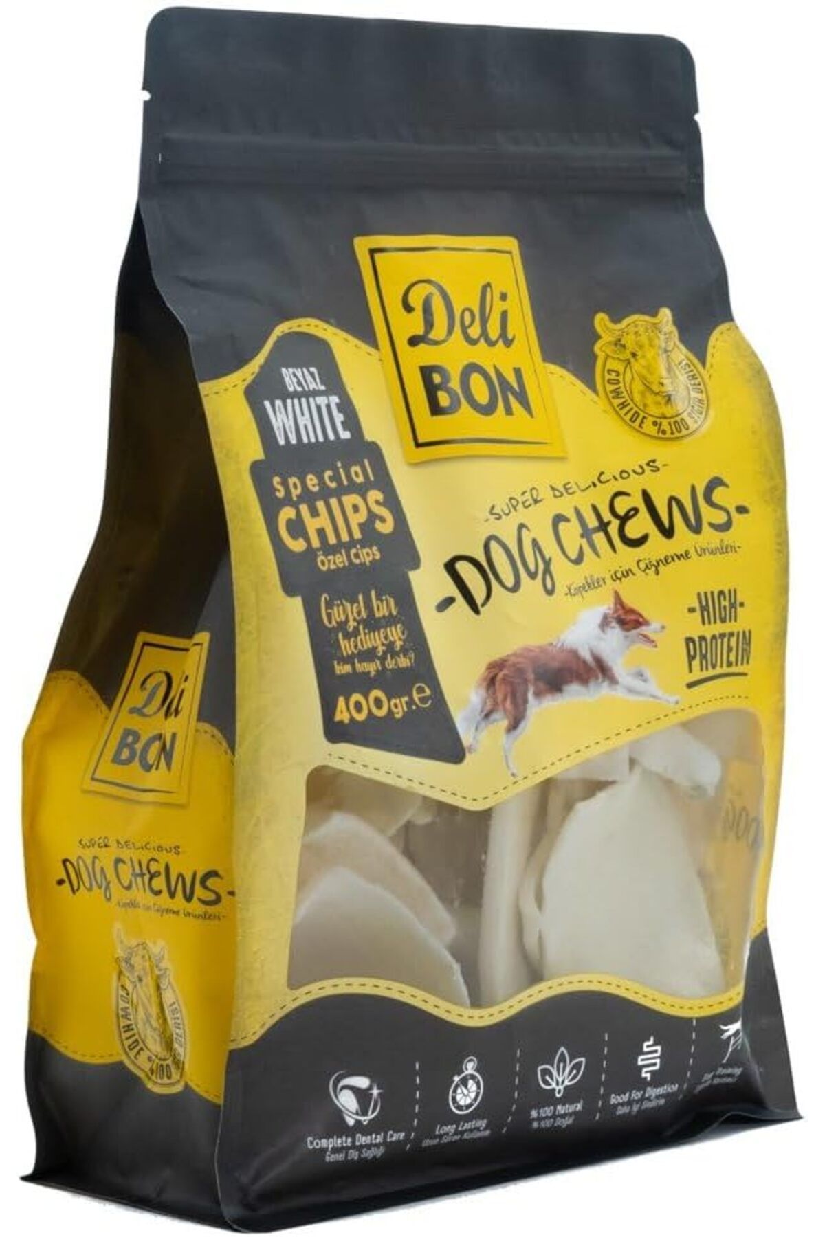 ShopZum Deri Cips, 400Gr, Beyaz, 400Gr