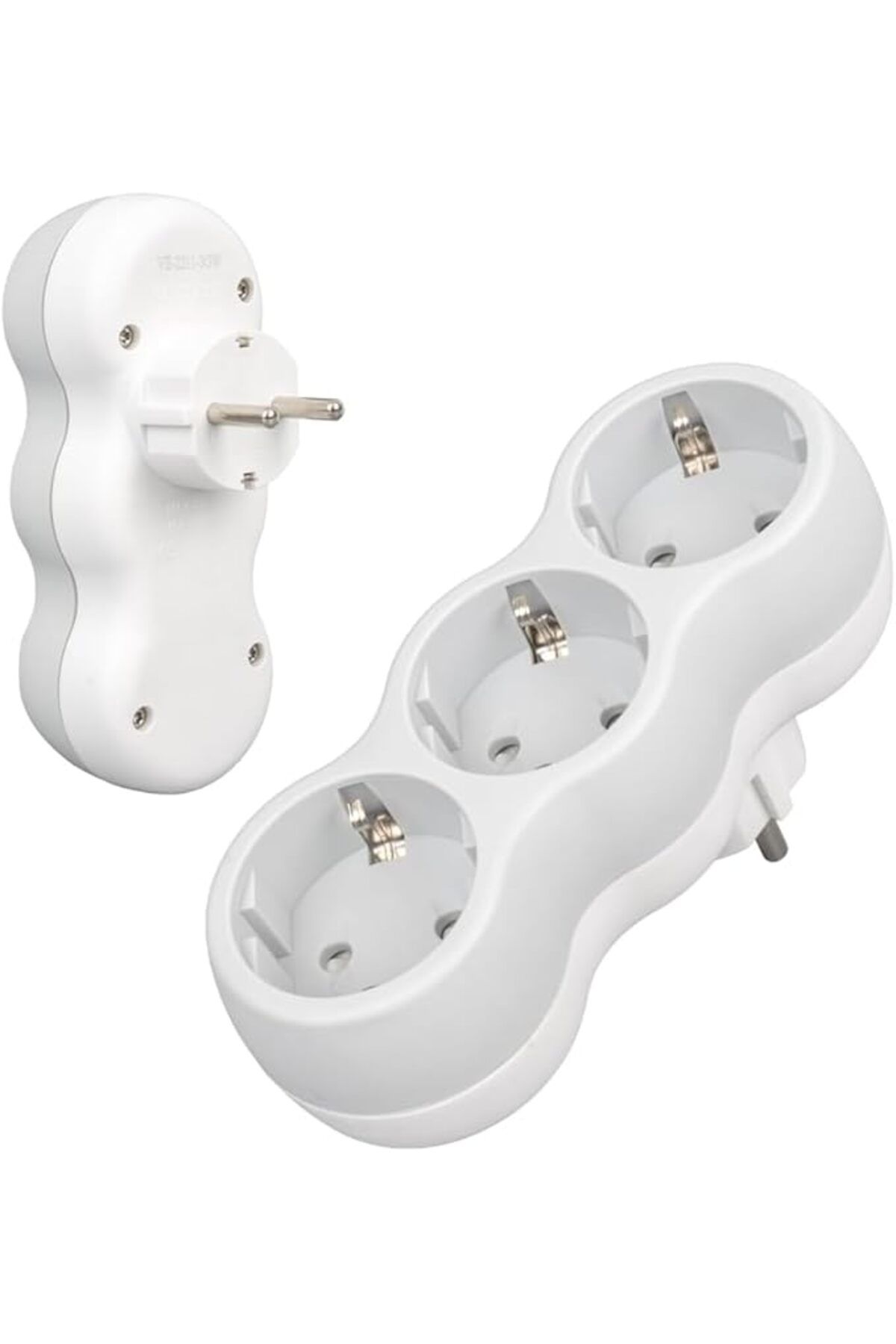 ShopZum Dikey Çoklu Priz, A Class, Duvar Tipi Priz Çoklayıcı Çoğaltıcı, 3680 Watt Güç Kapasitesi