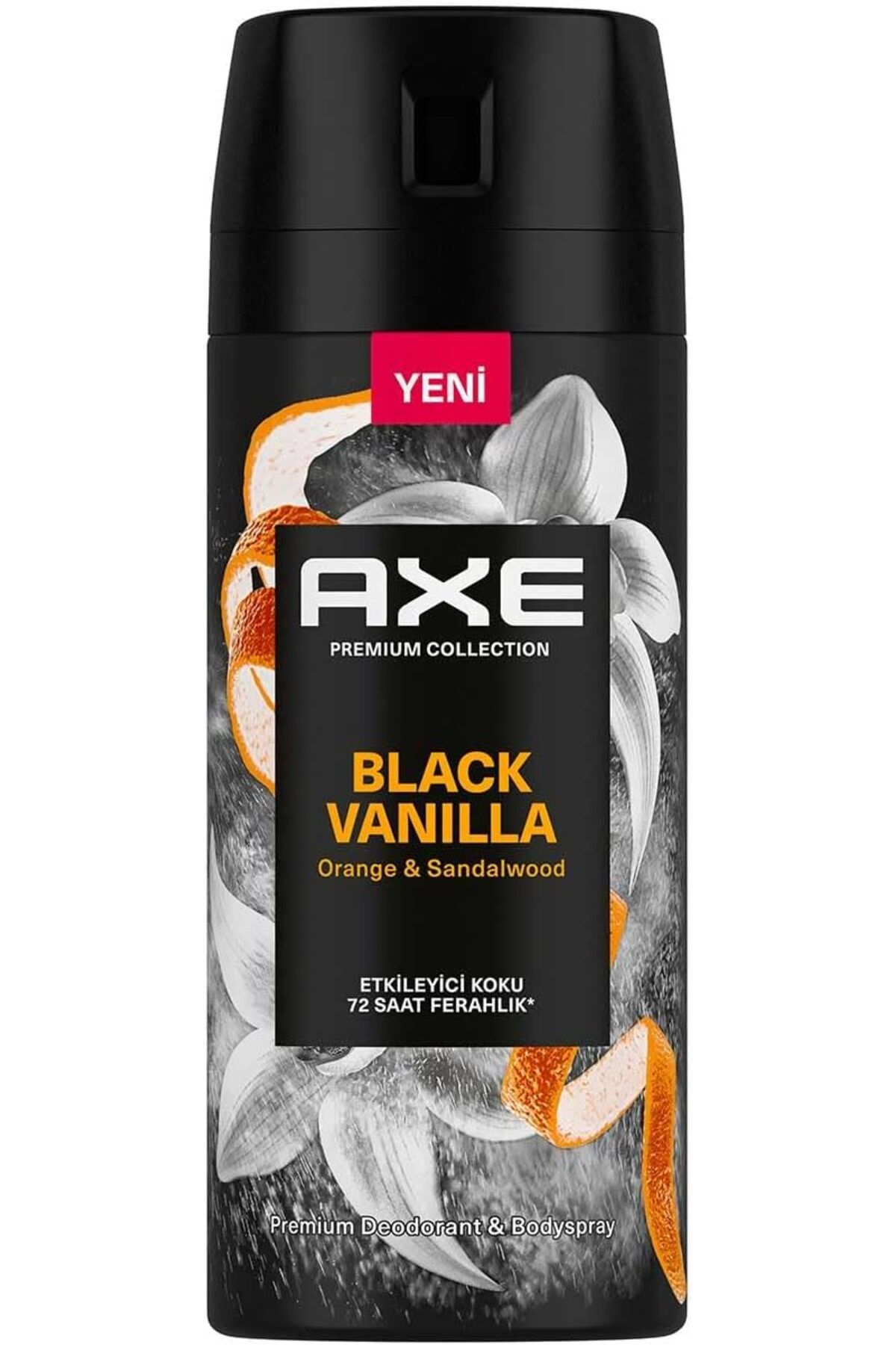 ShopZum Premium Collection Erkek Sprey Deodorant Black Vanilla 150 Ml