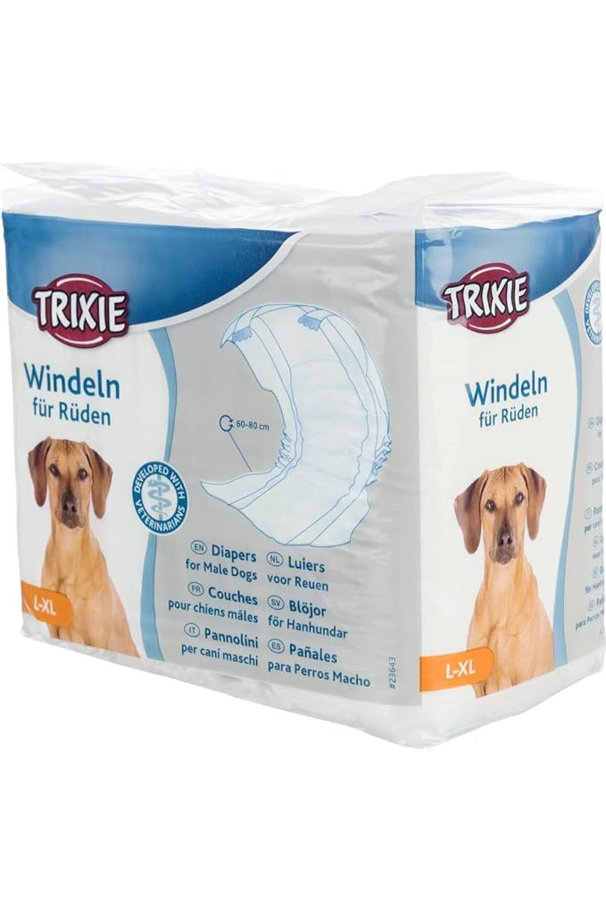 ShopZum Erkek Köpek Pedi,L-Xl 60-80Cm 12Adt