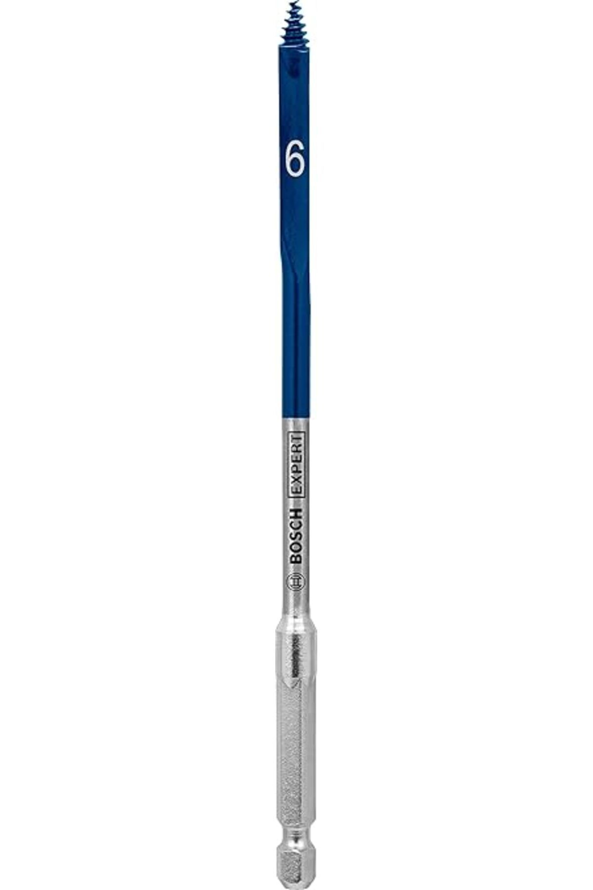 ShopZum Professional 1X Expert Self Cut Speed Yaprak Delme Uçları (Yumuşak Ahşap, Sunta, Ø 6,00 Mm