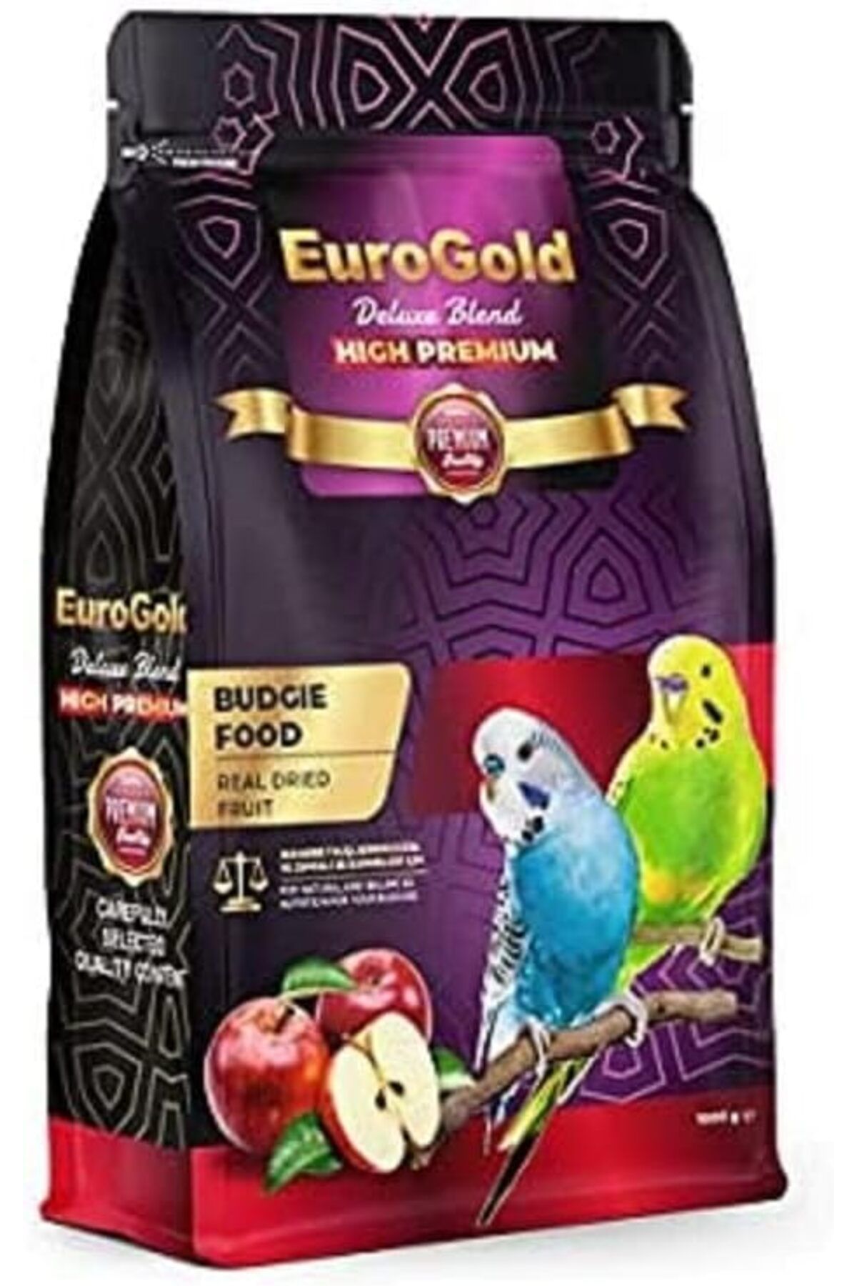 ShopZum Blend Gerçek Elmalı Premium Muhabbet Kuşu Yemi, 1 Kg