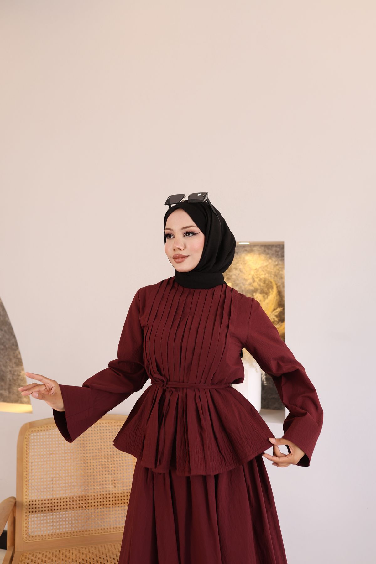 Butik Fringe Trim Dress