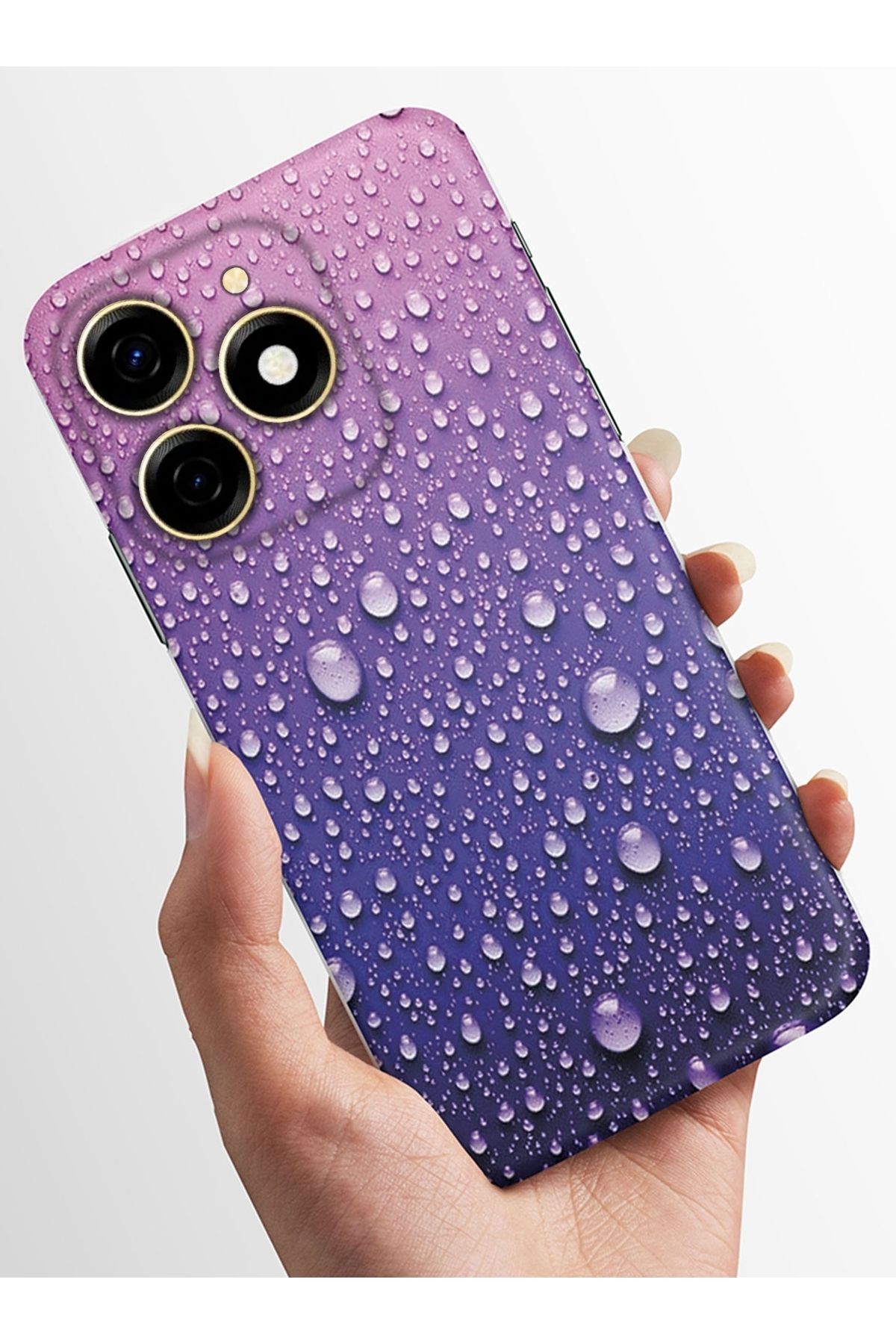 TECNO Spark 20 20c Kılıf Kamera Korumalı Baskılı Silikon Kapak - sudamlası