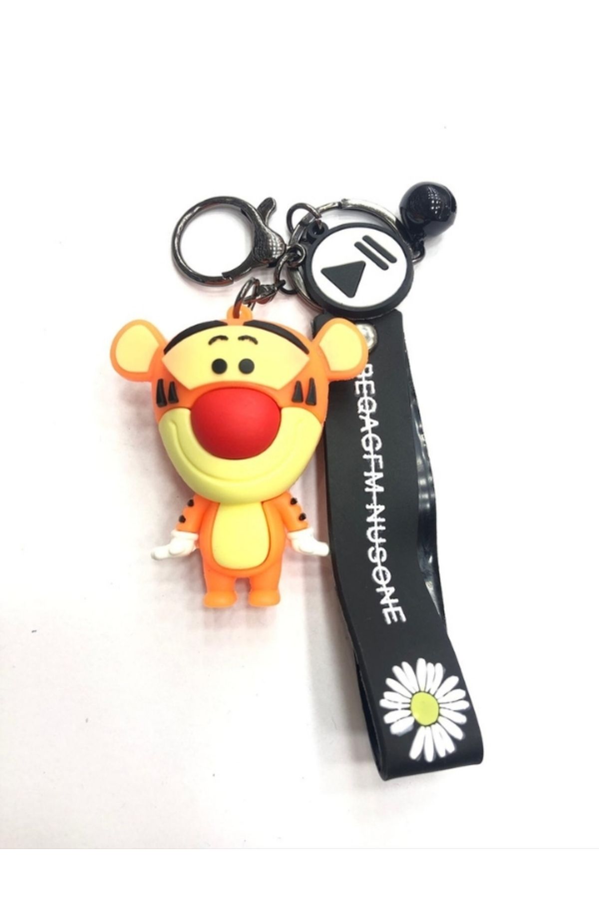 uğurlu dükkan 3D Tigger Silikon Anahtarlık