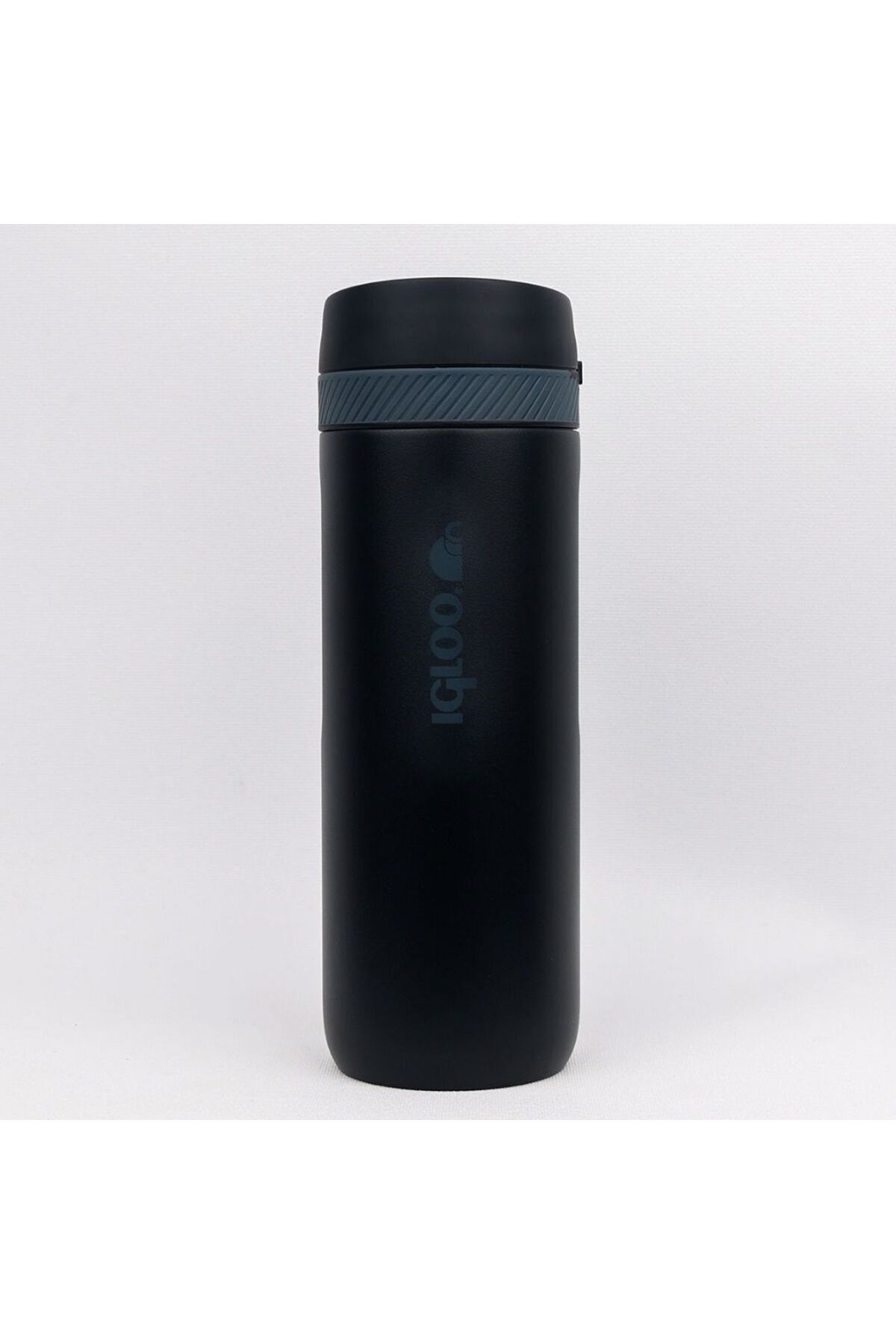 IGLOO-Squid Thermos 600ml Locking Lid Flask Black 5