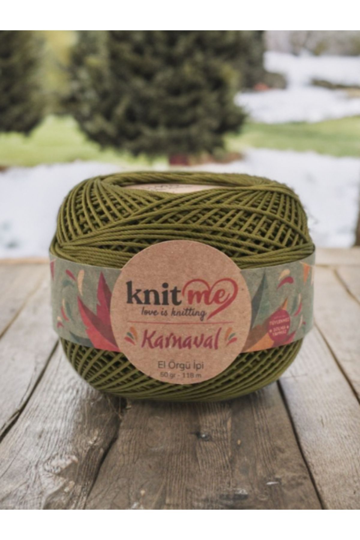 Günebakan Knit Me Karnaval 50 Gram Örgü İpi - 3411