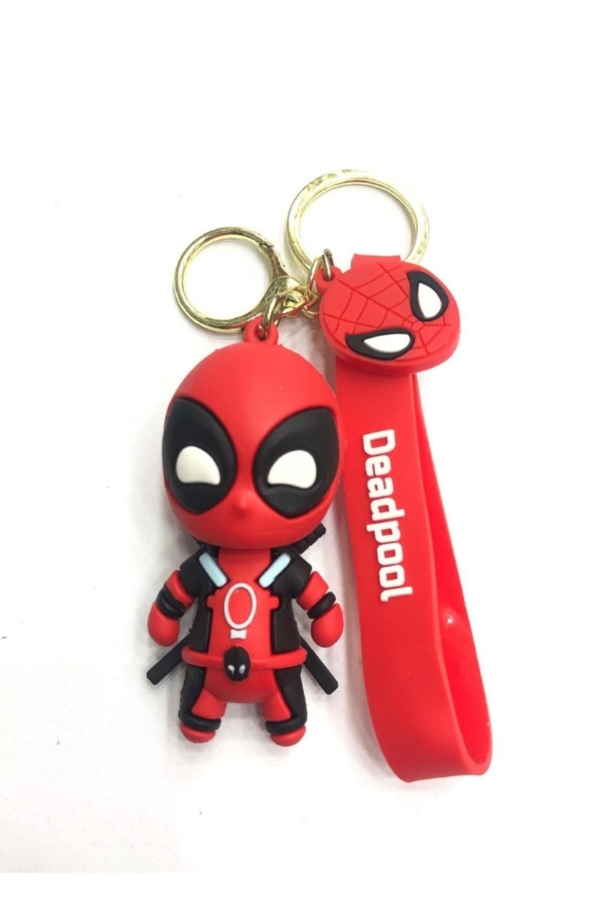 uğurlu dükkan 3D Deadpool Silikon Anahtarlık