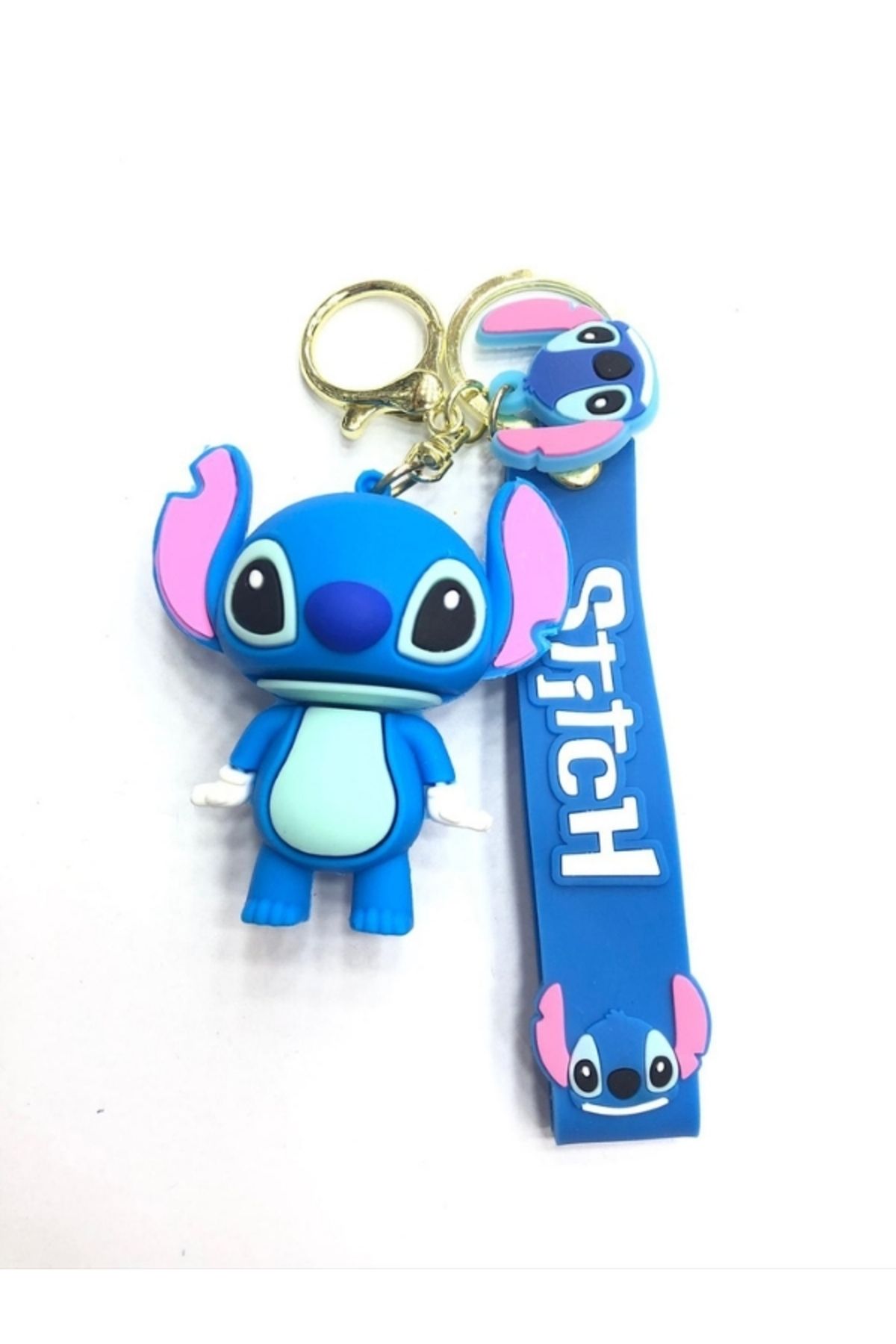 uğurlu dükkan 3D Stitch Silikon Anahtarlık
