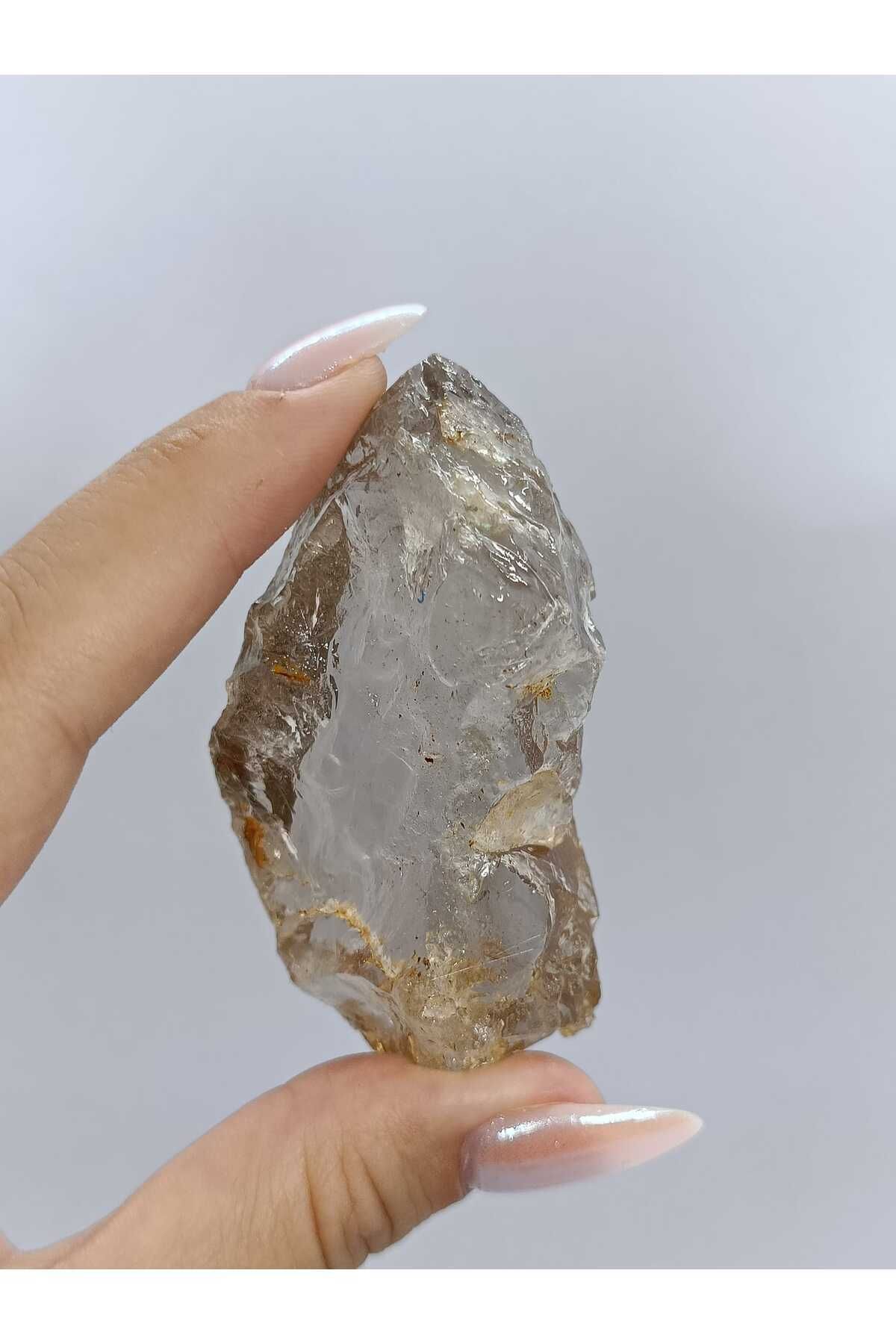 Elioure Kahverengi Kristal Kuvars Doğaltaş Kütle, doğal enerji kaynağı ve dekoratif parça