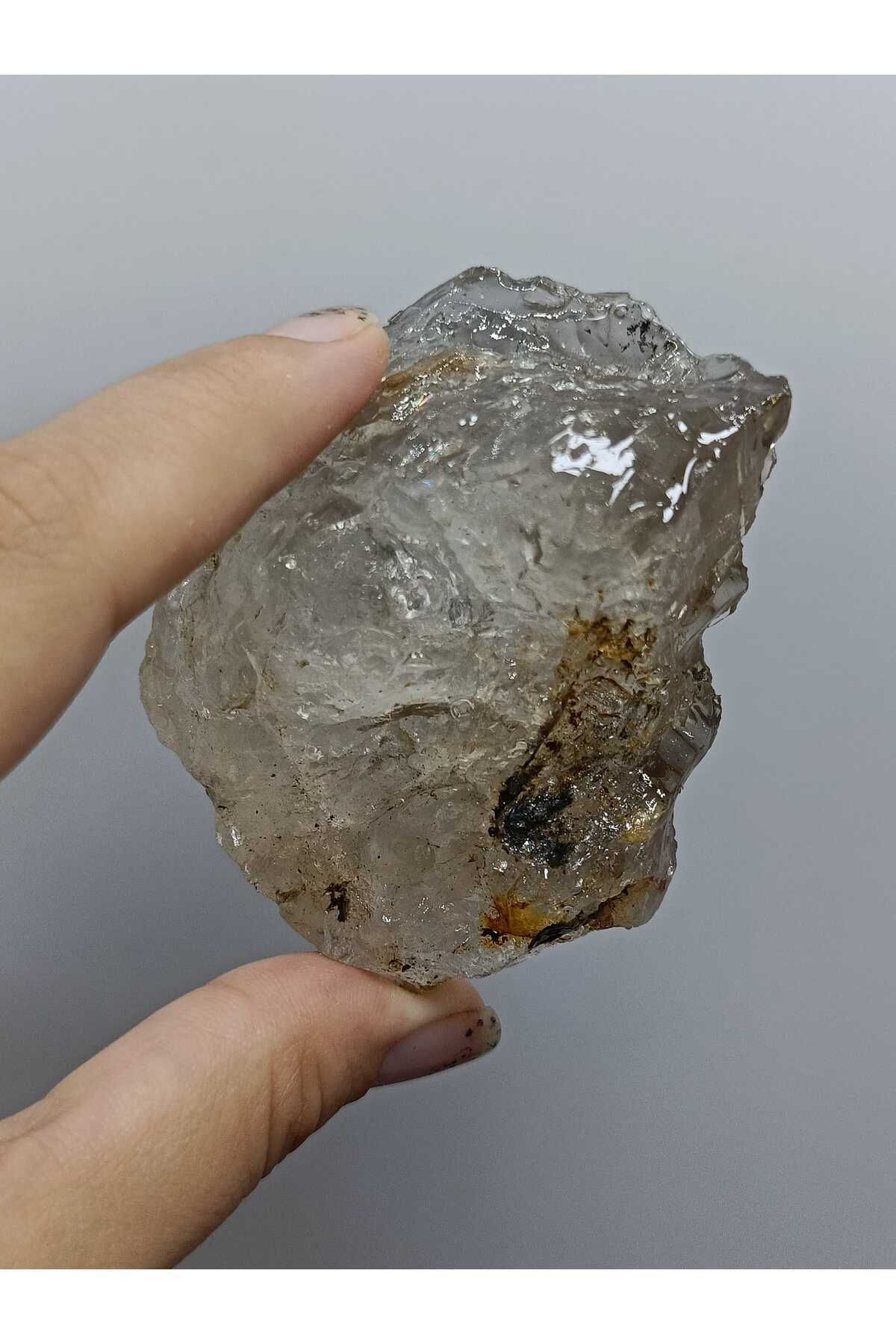 Elioure Beyaz Kristal Kuvars Doğal Taş Kütle, Enerji ve Şifa Kaynağı