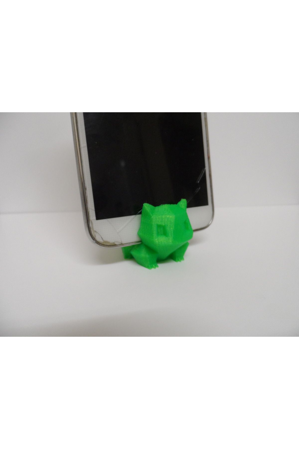 talaşoğlu Pokemon Bulbasaur- Düşük Poli - Kn. Telefon Standı