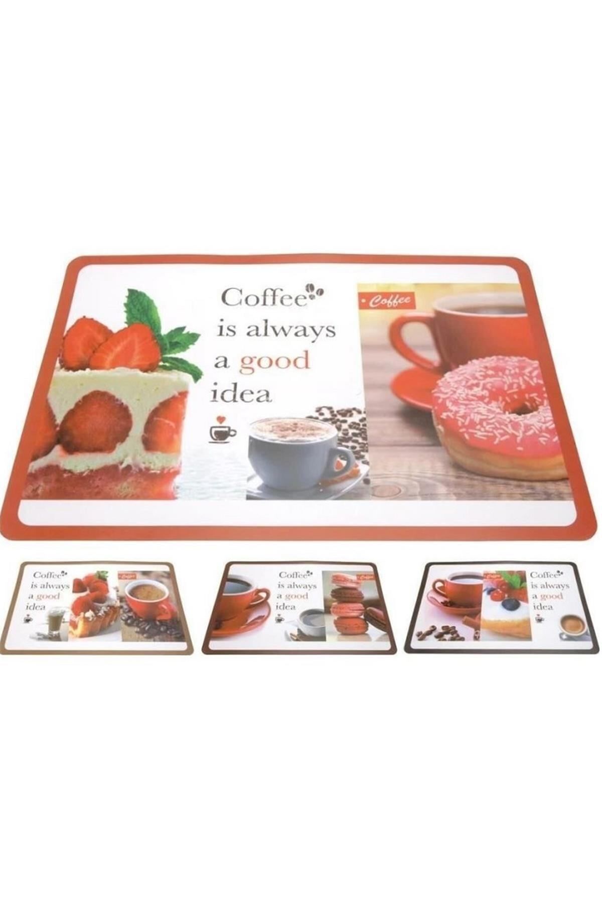 Elioure Renkli Amerikan Servis 43x28 cm, şık ve kullanışlı ev dekoru aksesuarı