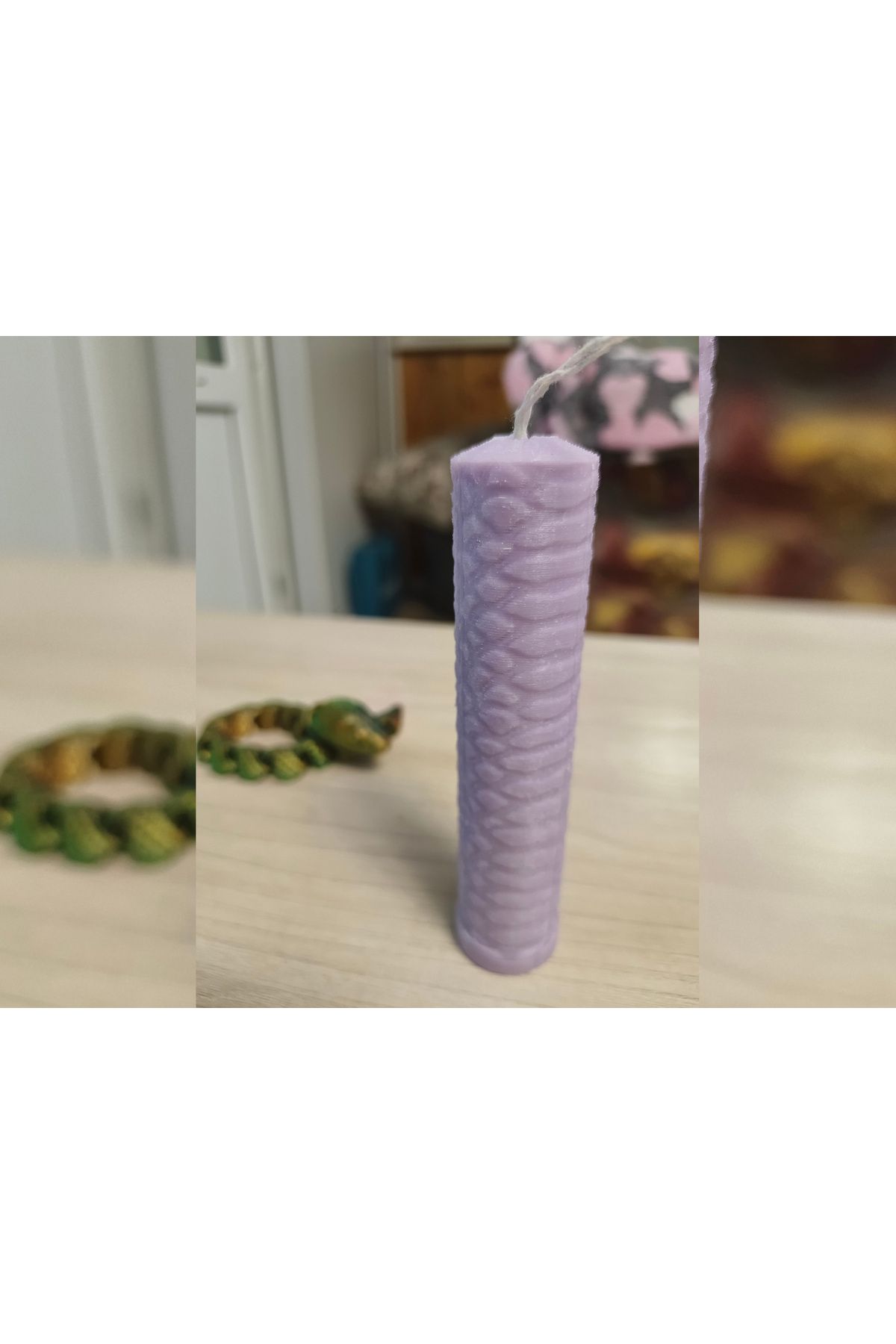 Vision Craft Mum kalıbı yılan derisi deseni