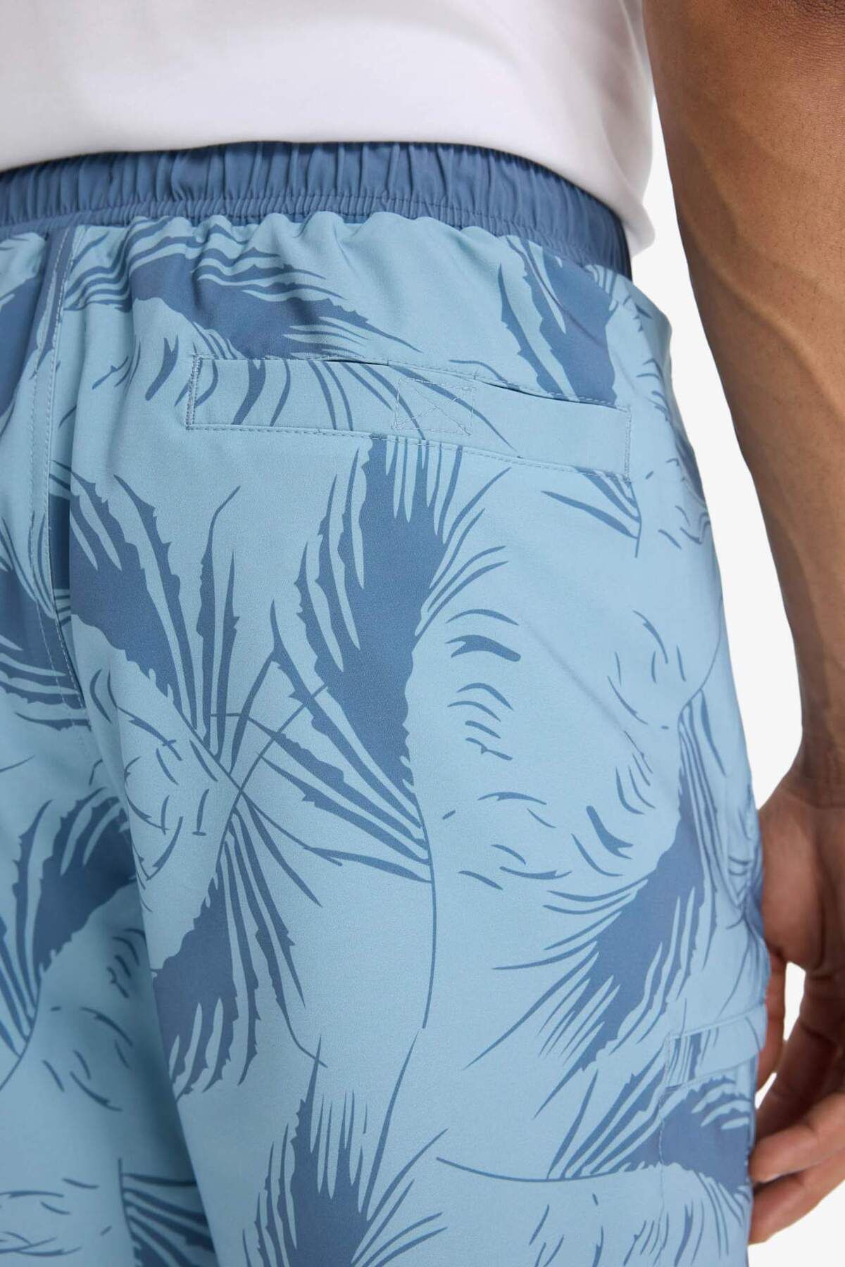 DeFacto-Defactofit Regular Fit Patterned Stretchy Textured Sea Shorts D9630Ax25Hs 6