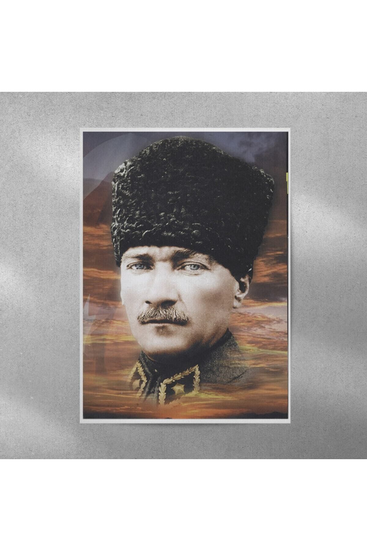 Elioure 35x50 cm Atatürk Temalı Poster, Şık ve Özel Dekorasyon Parçası