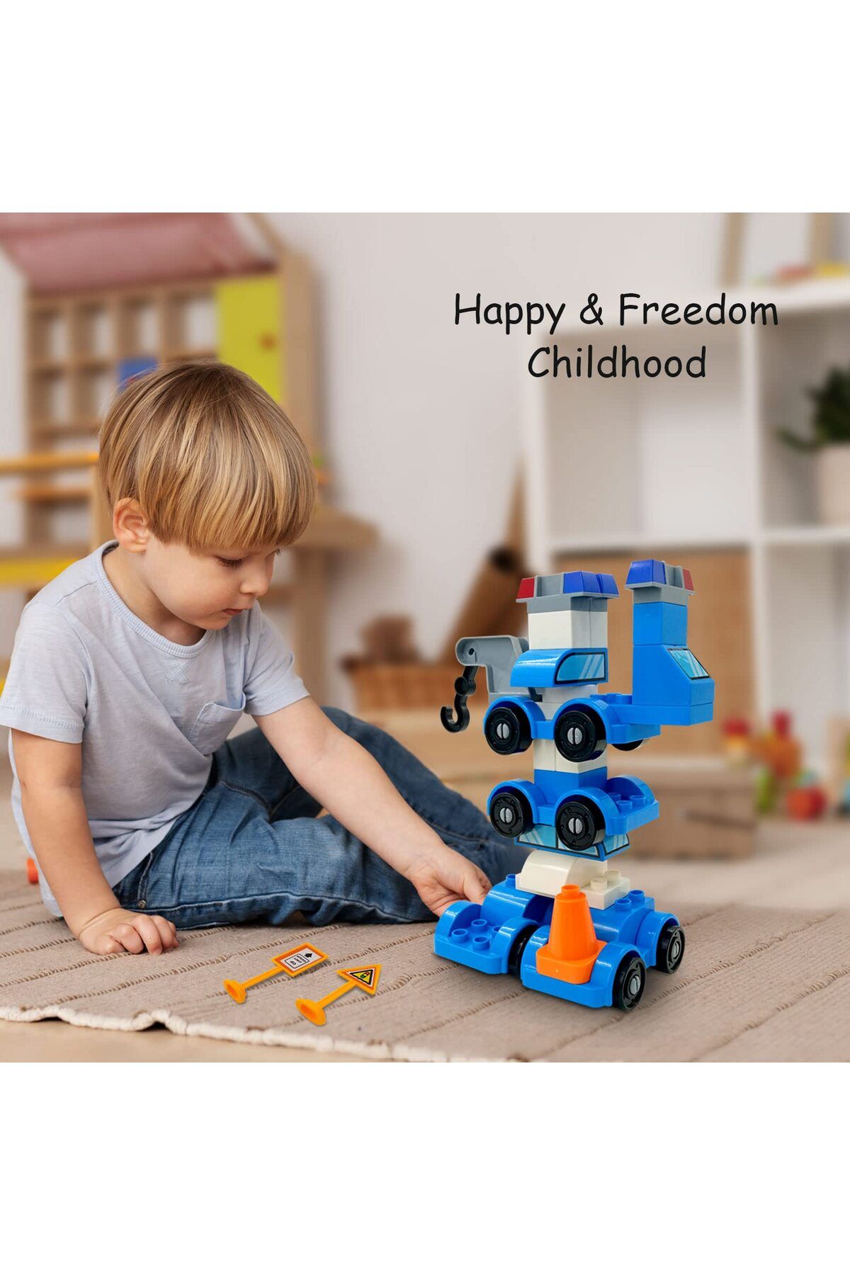 Toybox-Build Your Own Toy Cars Set Building Blocks Building Bricks 7