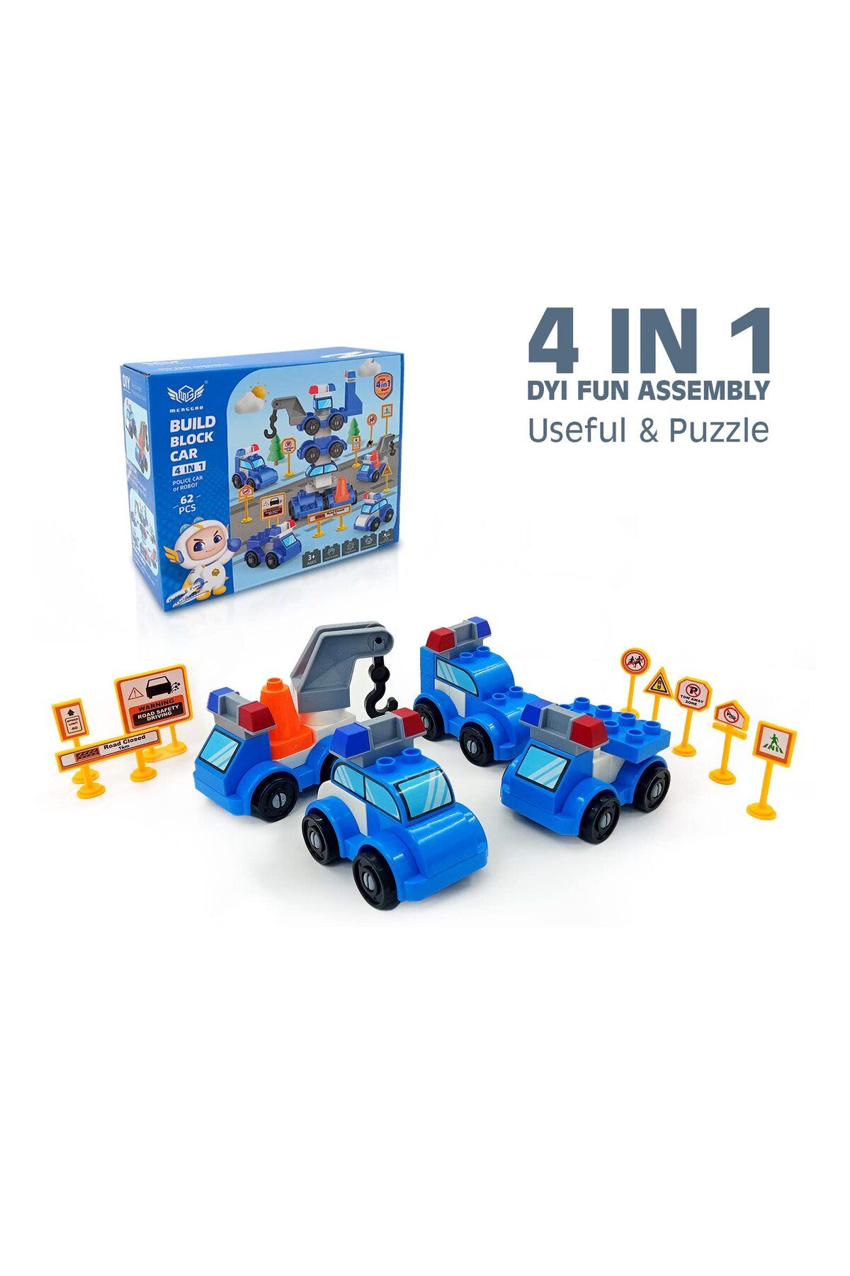 Toybox-Build Your Own Toy Cars Set Building Blocks Building Bricks 2