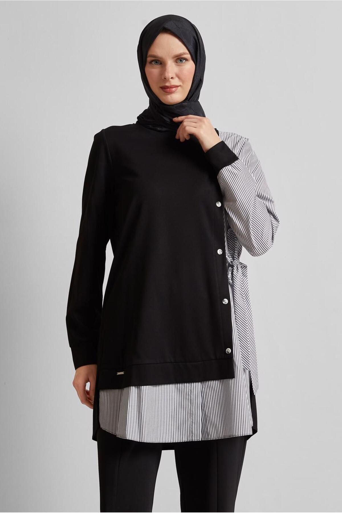 Alvina ÇİZGİLİ TUNİK 45541