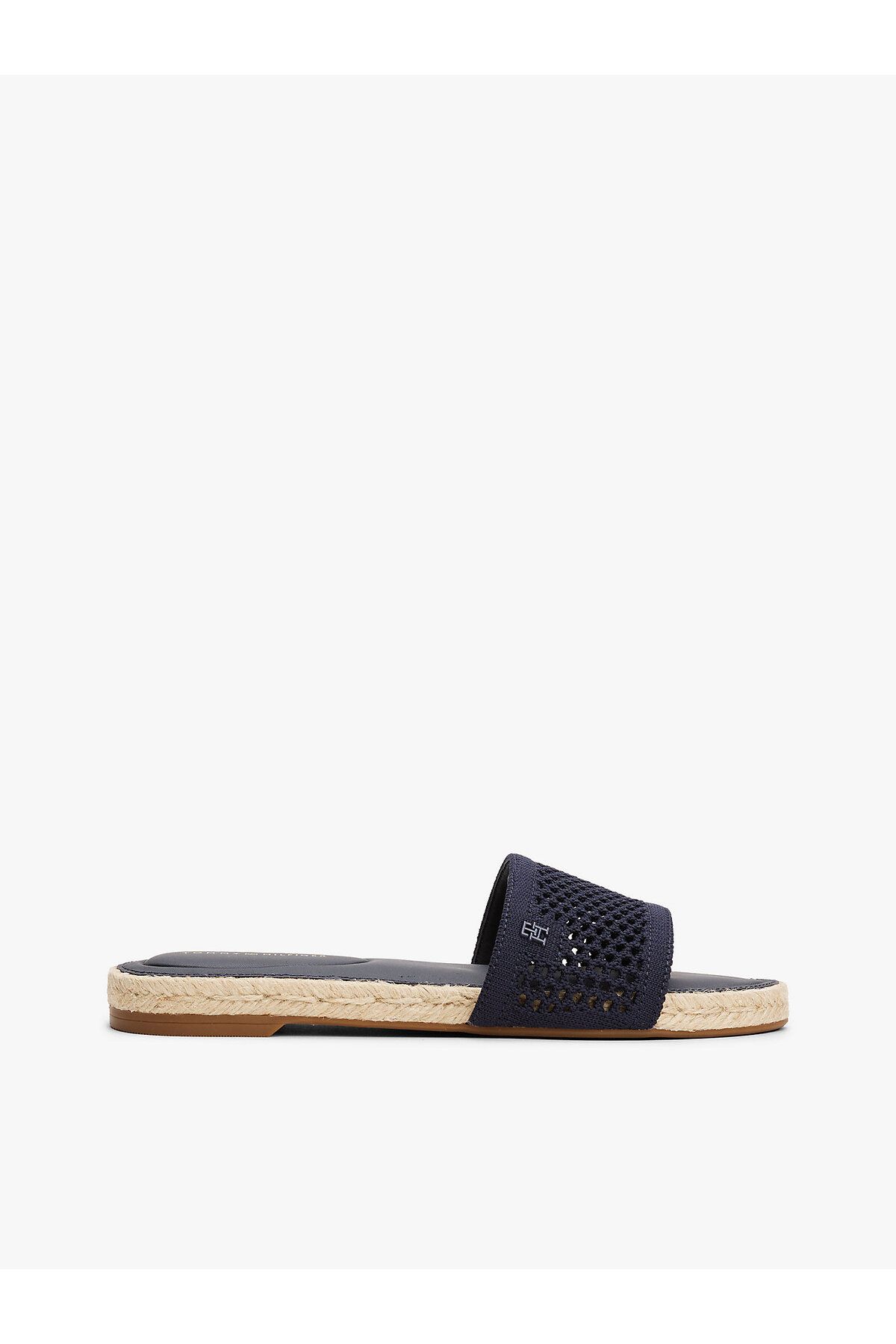 Tommy Hilfiger Knit Mesh Espadrille Mules