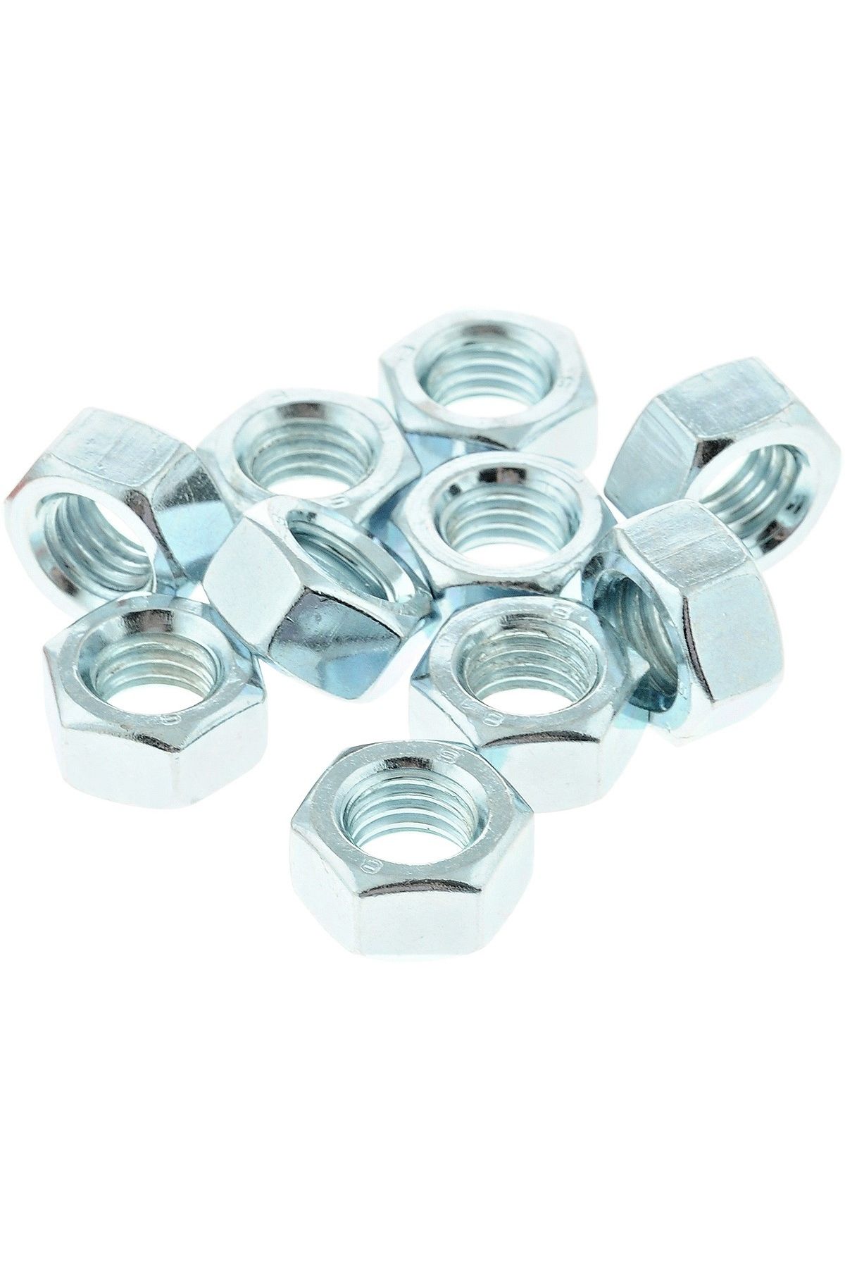 AY-CİV Ayaz M3 Çelik Somun DIN 934 Galvanizli 500 Adet
