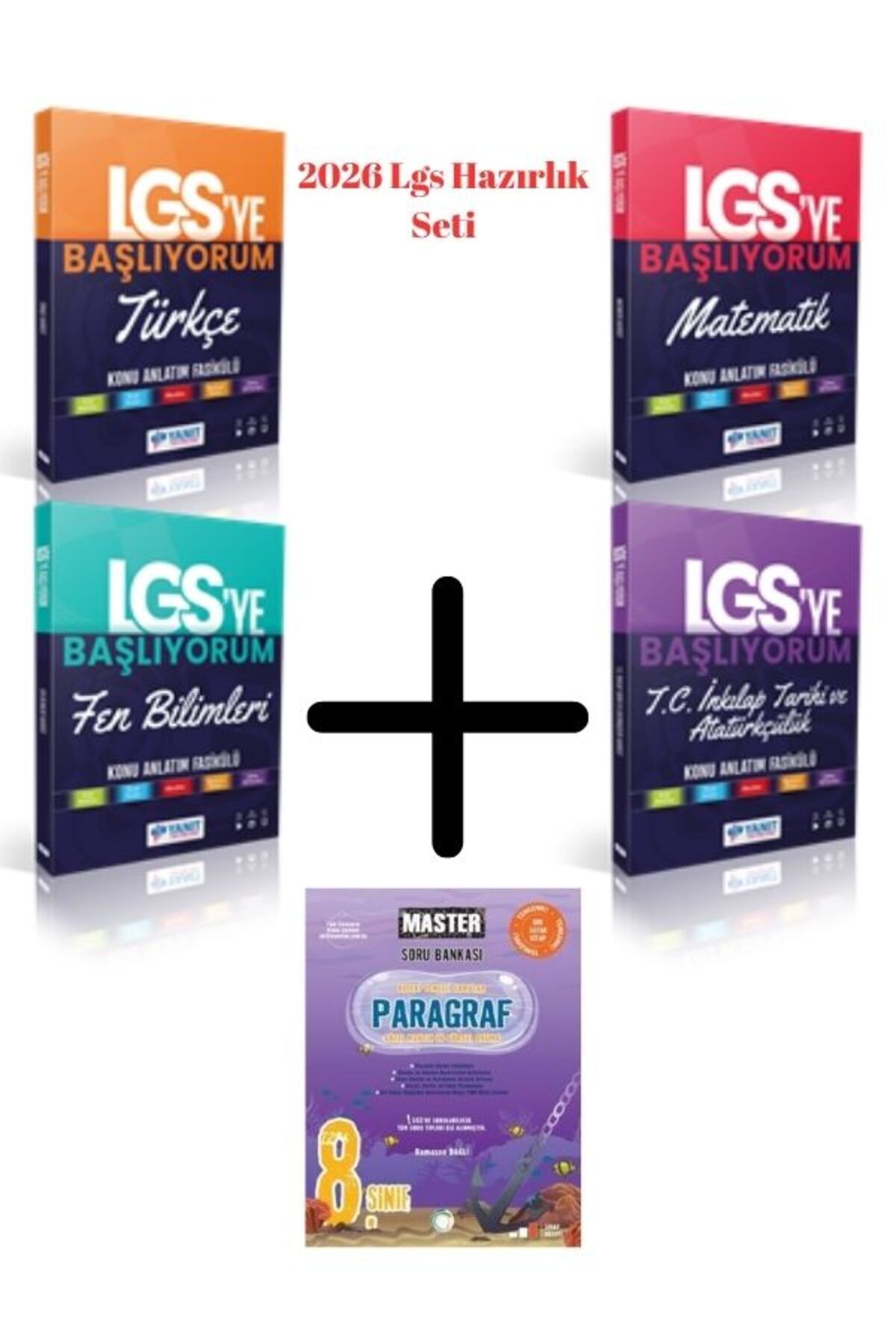 Yanıt Yayınları Yanıt 2026 Lgs Hazırlık Seti (Lgs ye Başlıyorum+ Master Paragraf)