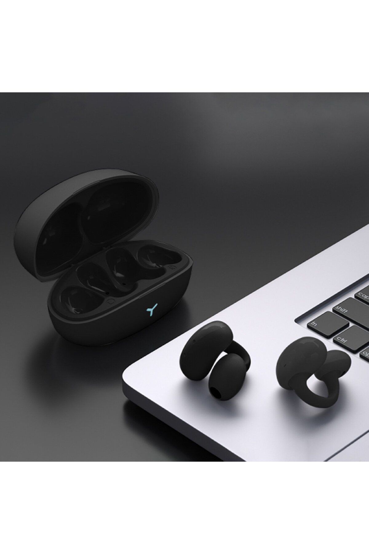 WIWU-Pandora TWS Airbuds - Black (T17B) True Wireless Bluetooth Earbuds with Touch Control 6