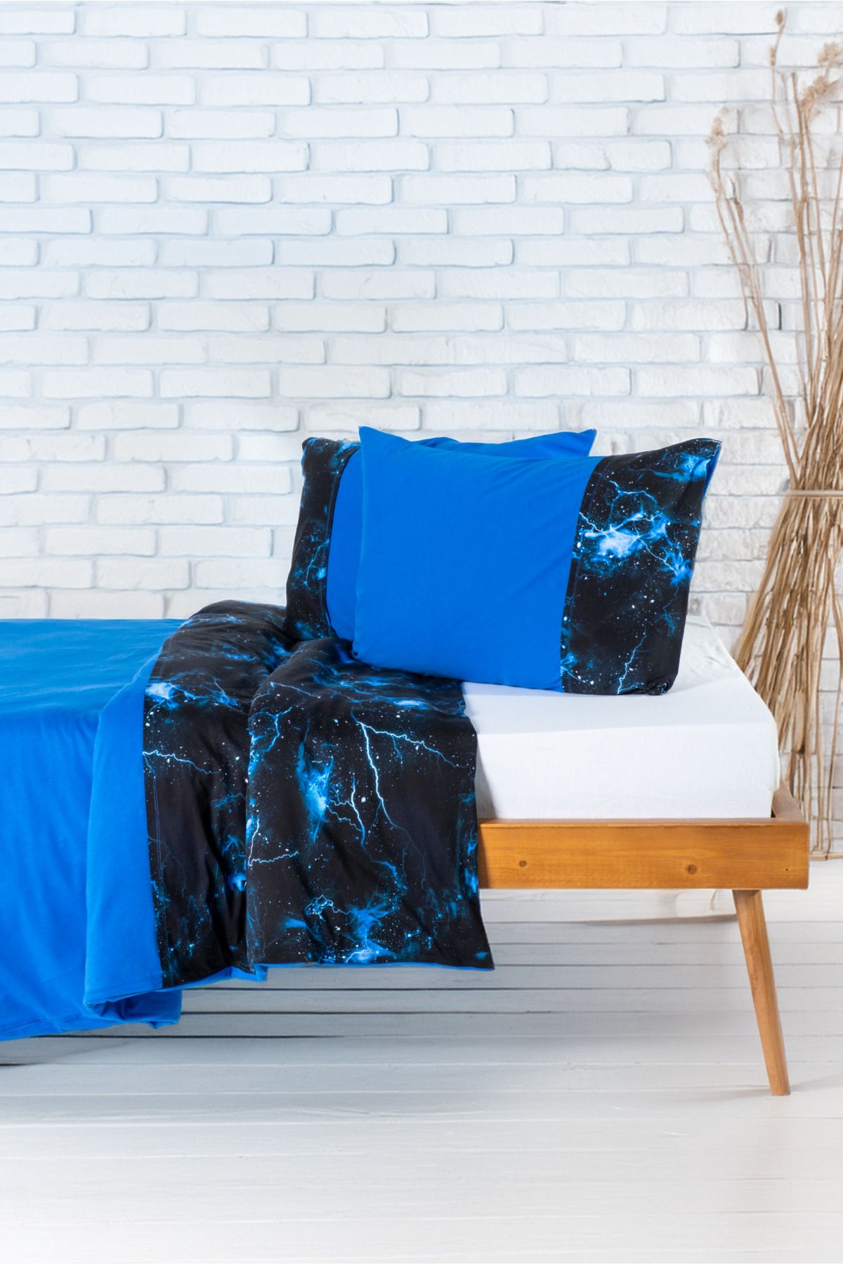 GAMA HOME %100 Pamuk Çift Kişilik Penye Nevresim Seti / Farklı Renk ve Desen Seçenekleri