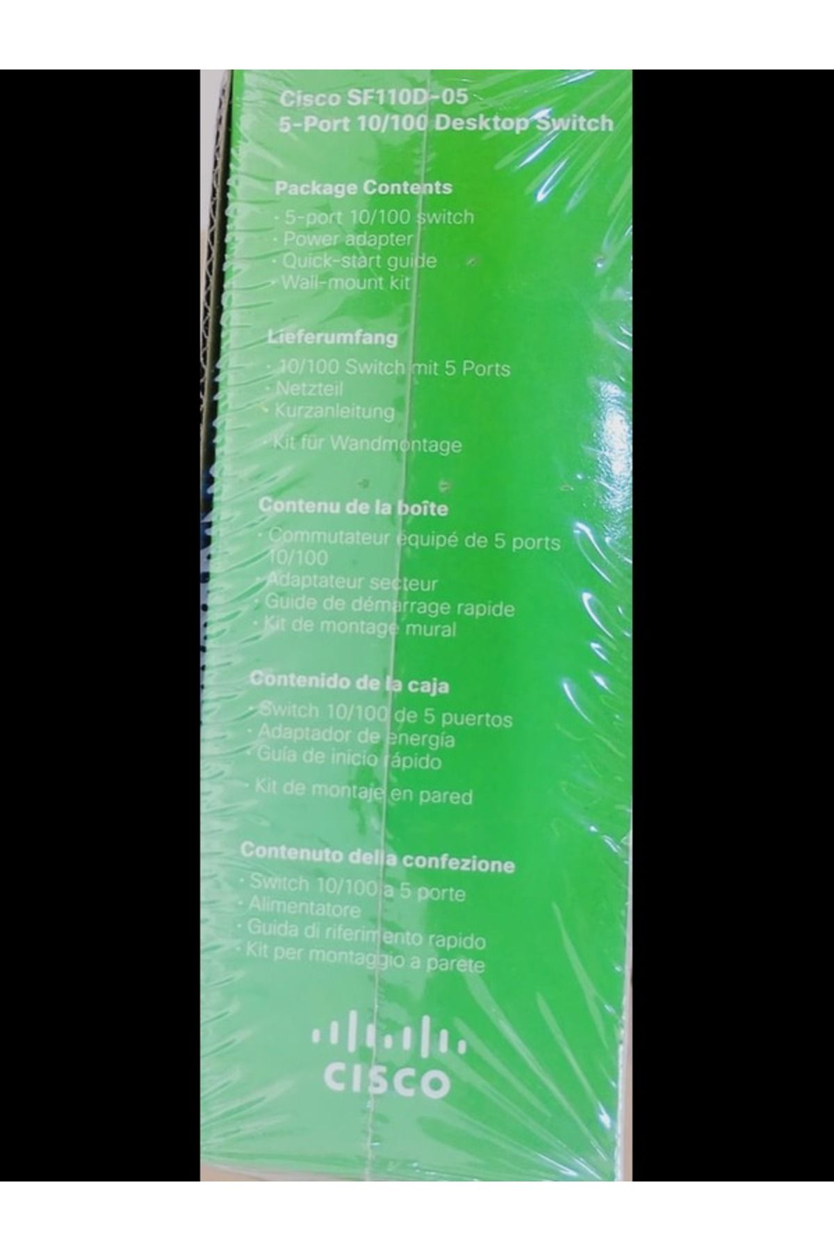 Cisco-5 PORT 10/100 Desktop switch 3