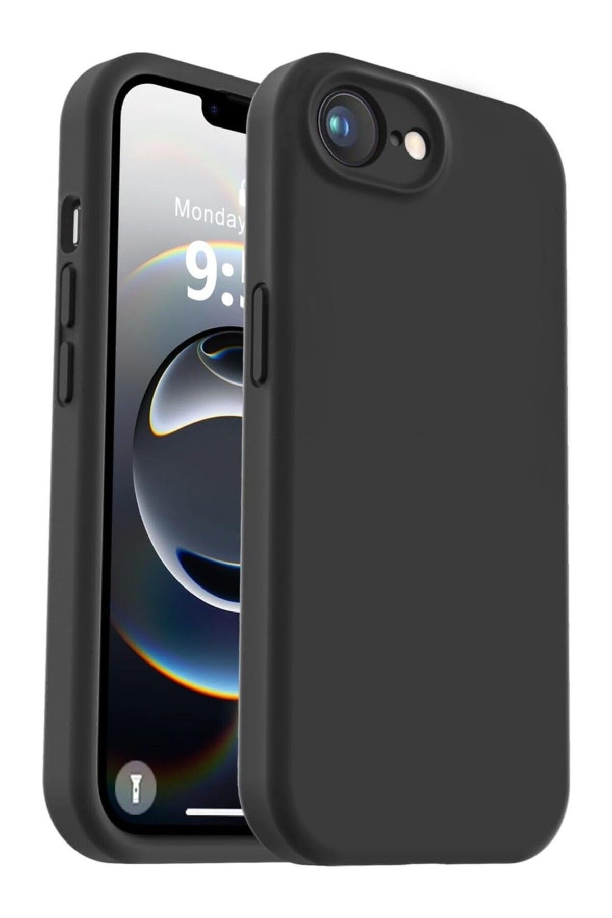 Leybaks Iphone 16e Uyumlu Kılıf Içi Kadife Dayanıklı Kaymaz Silikon Case