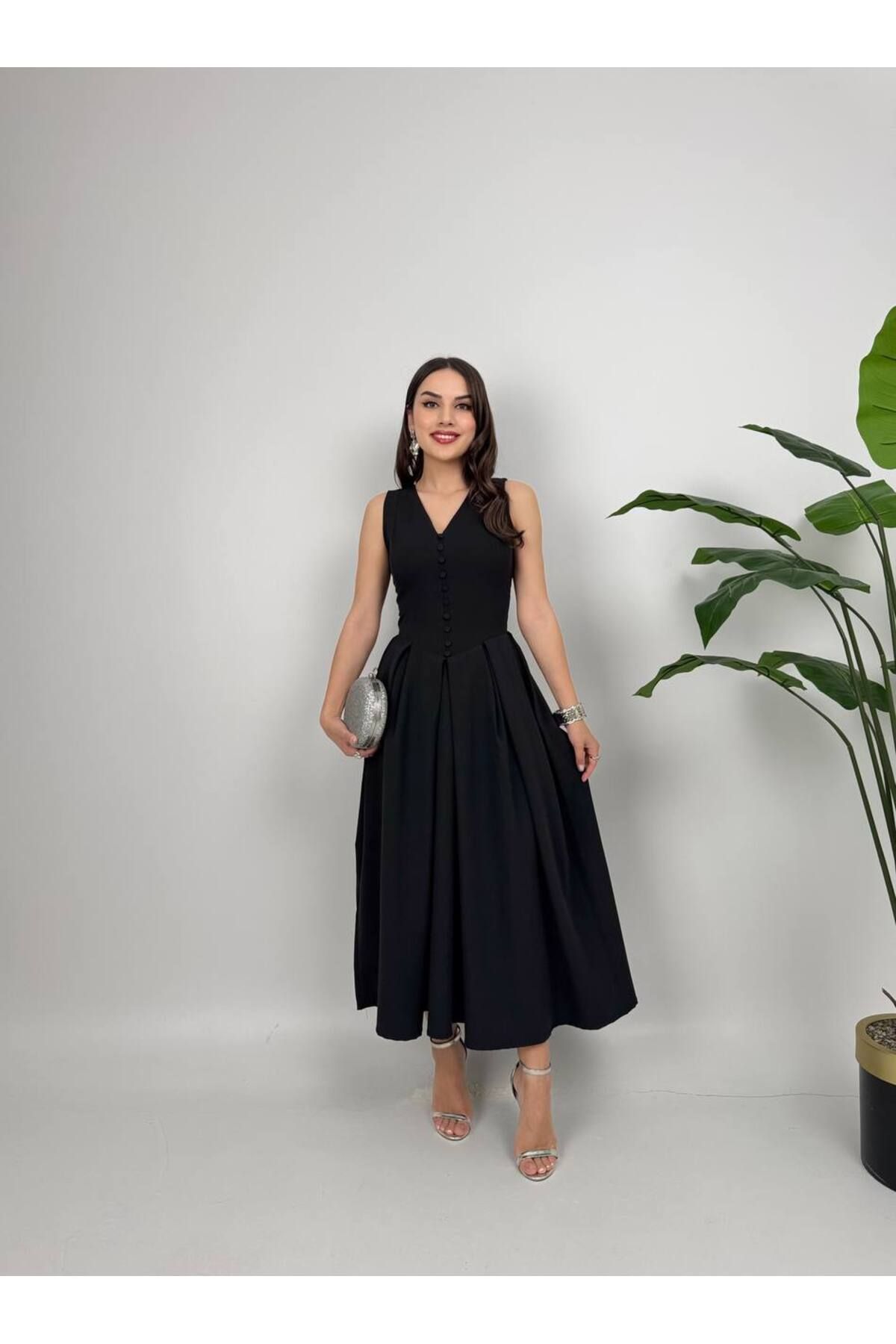 MODA DURAĞI MARLY Premium Maxi Elbise